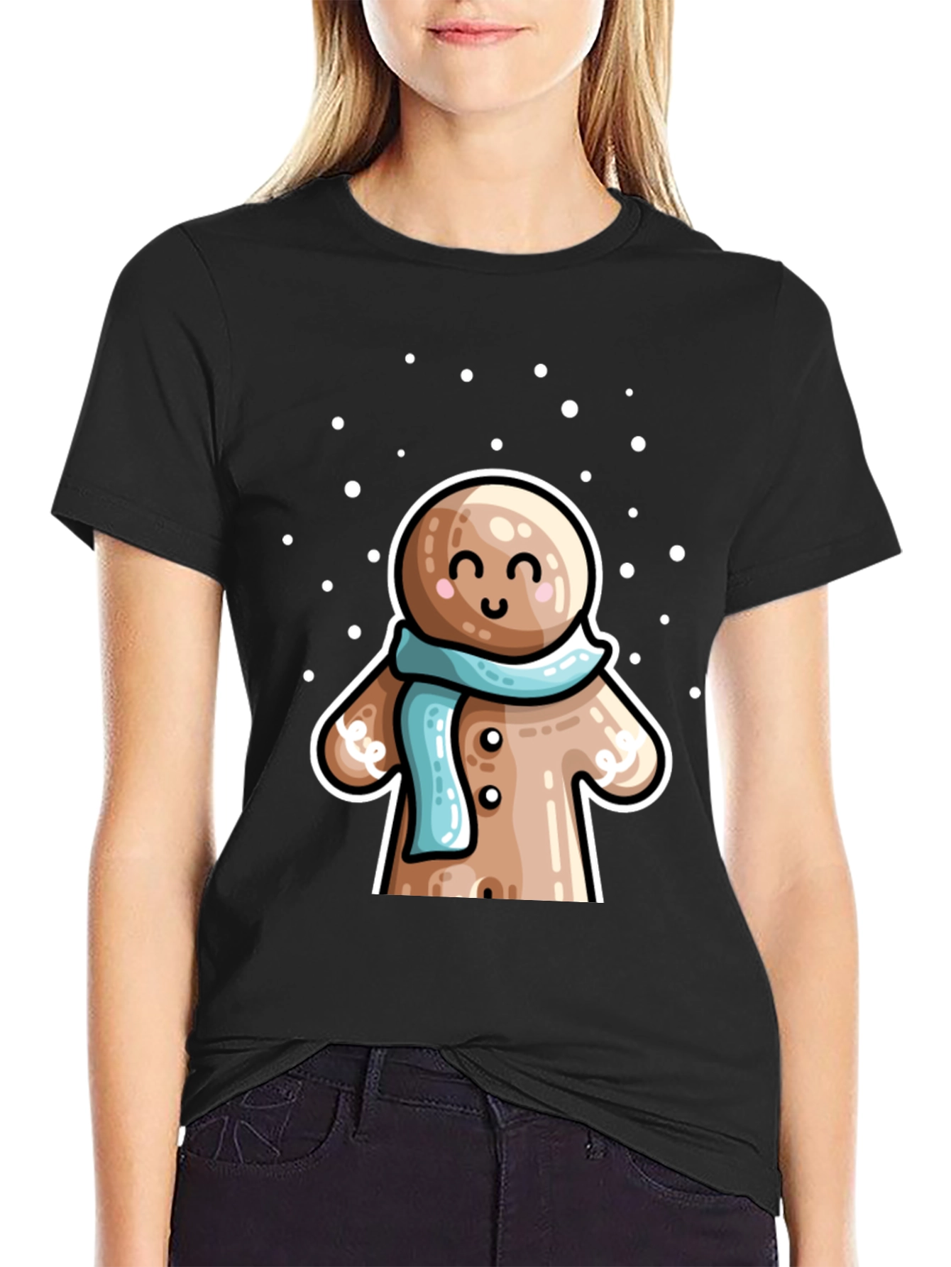 Gingerbread Man Holiday T-Shirt