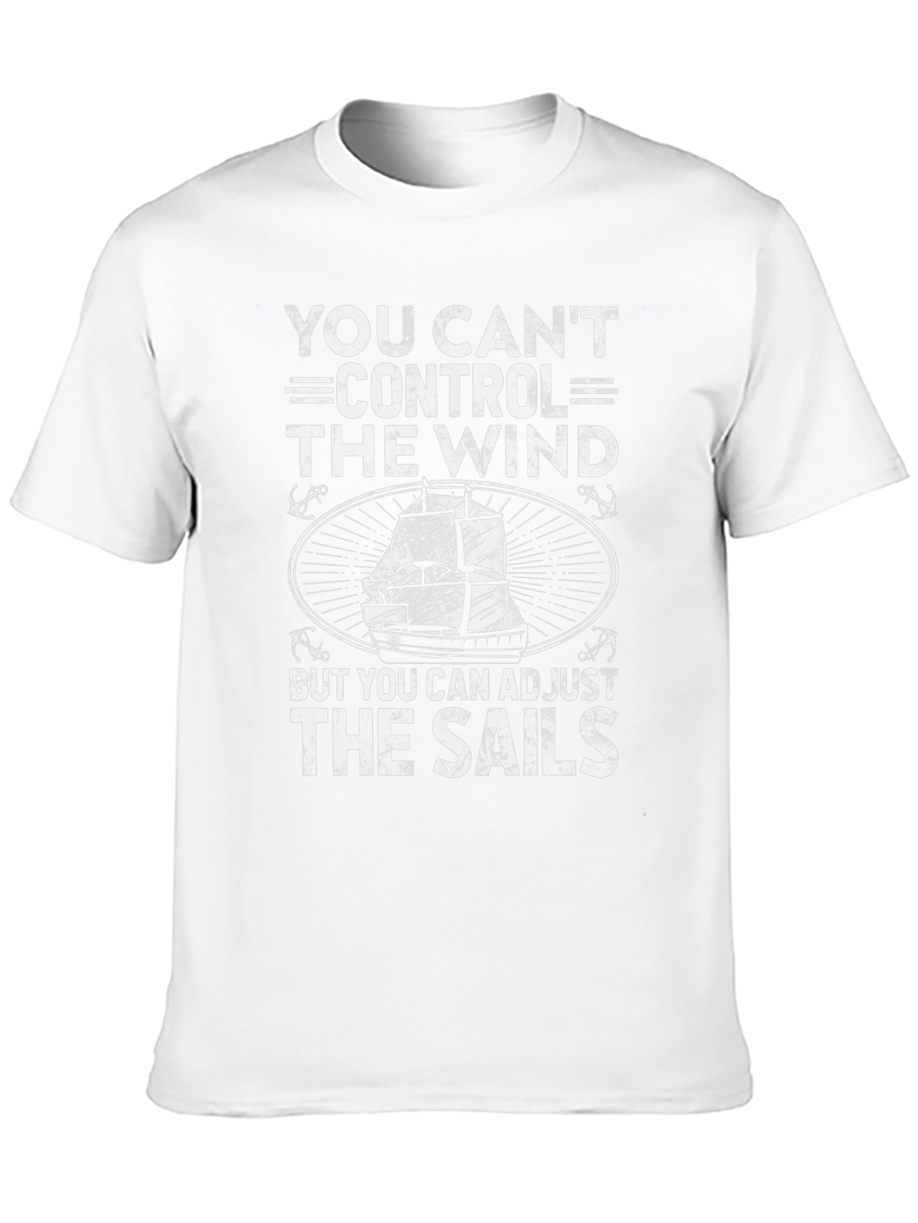 Nautical Wisdom Tee: Adjust Your Sails Shirt
