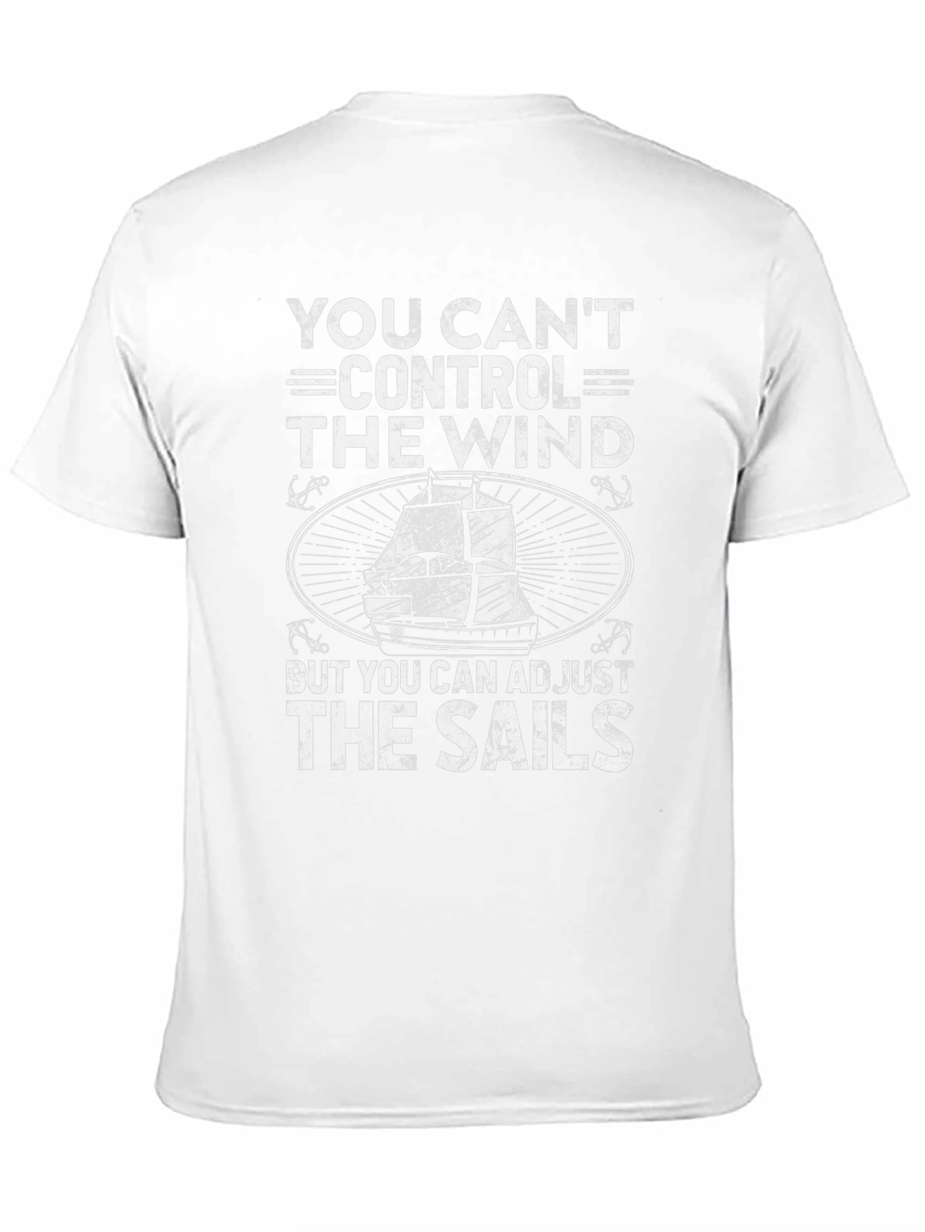 Nautical Wisdom Tee: Adjust Your Sails Shirt