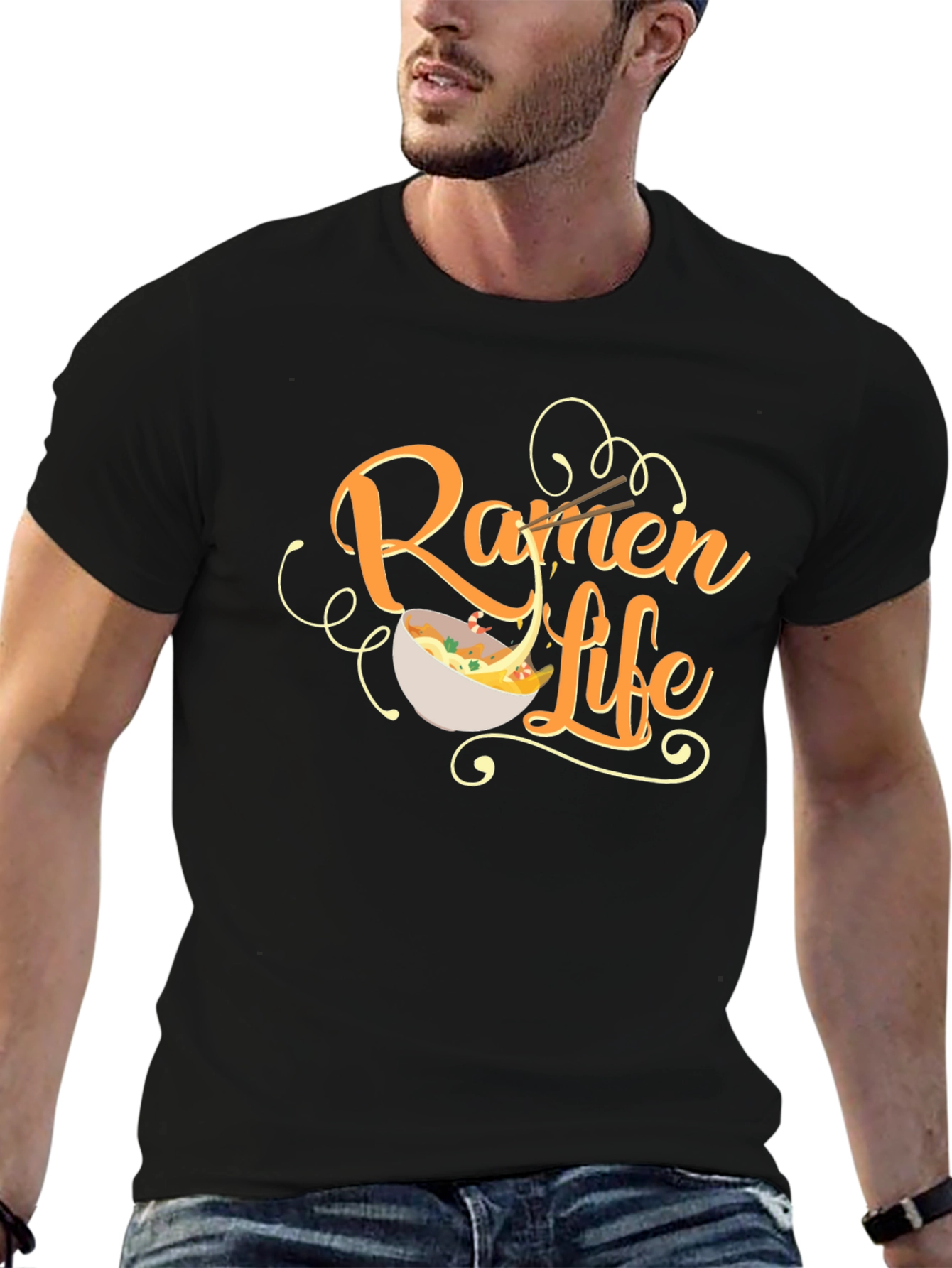Ramen Life Graphic Tee - Casual Comfort