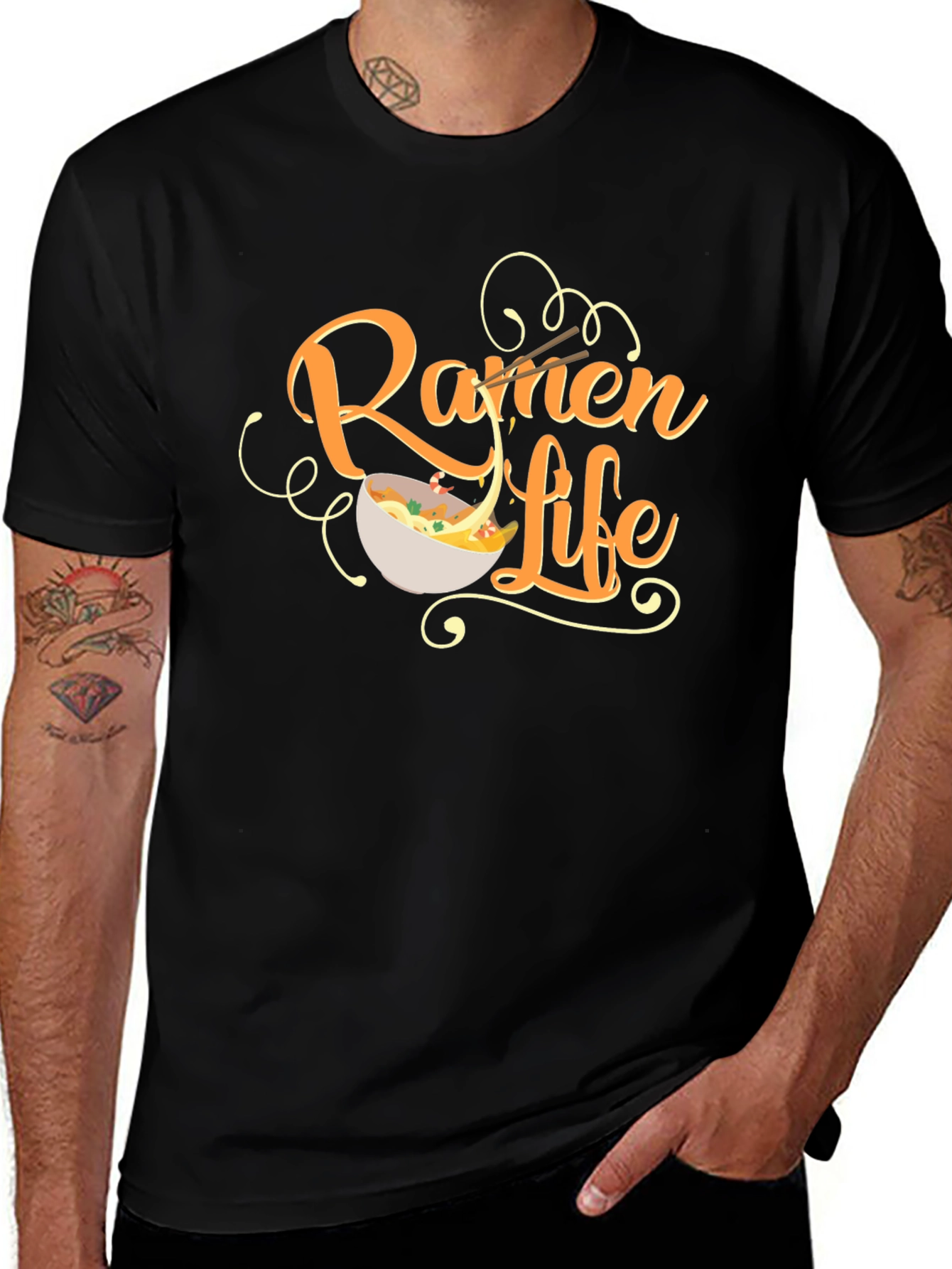 Ramen Life Graphic Tee - Casual Comfort