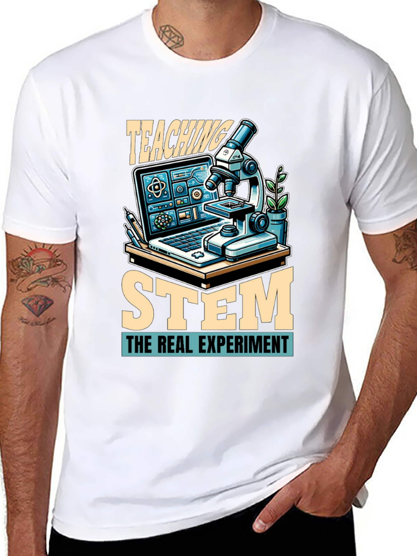 Teaching STEM T-Shirt: The Real Experiment