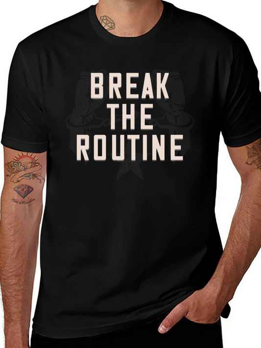 Break the Routine Graphic Tee - Mens