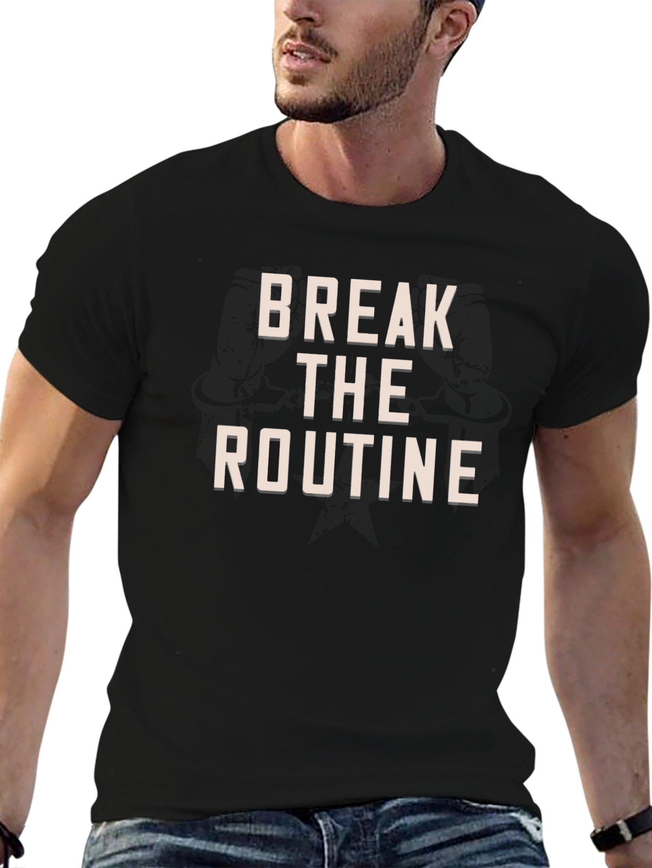 Break the Routine Graphic Tee - Mens