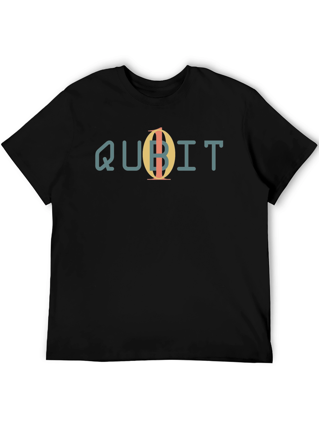 Qubit Design Black T-Shirt