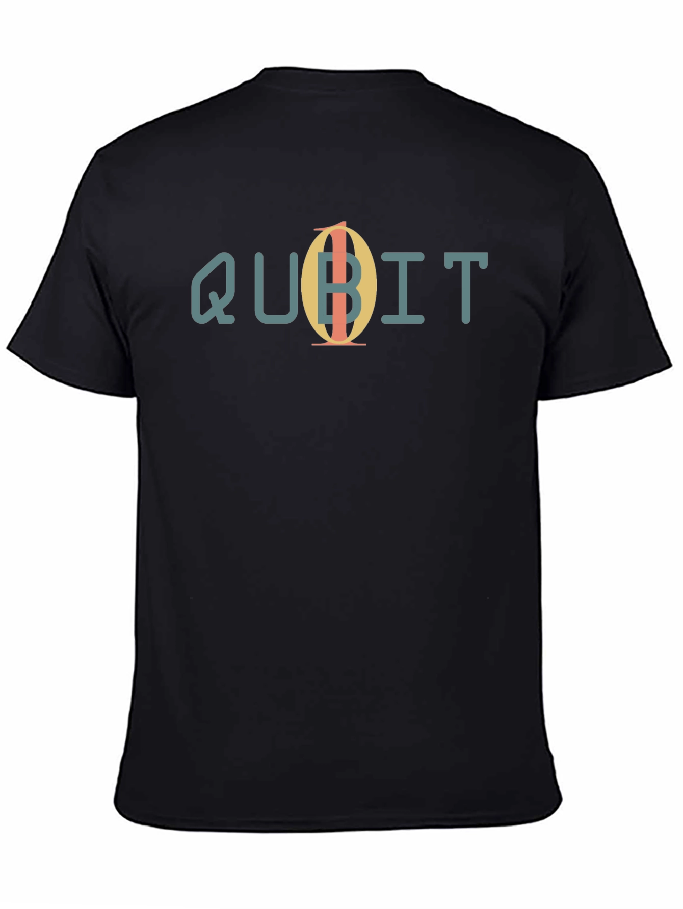 Qubit Design Black T-Shirt