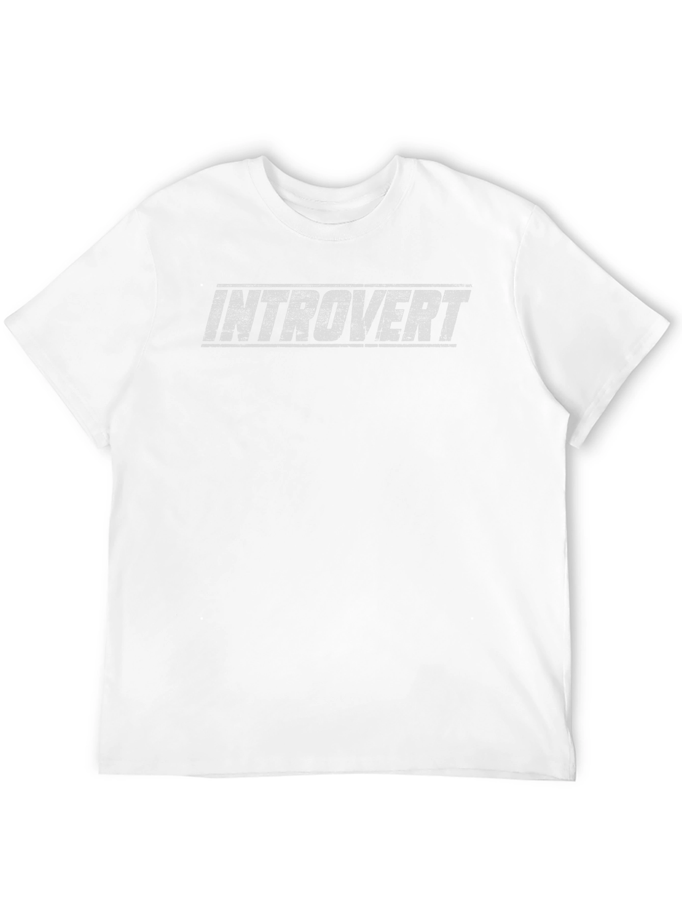 Introvert Graphic Tee - Soft Black T-Shirt