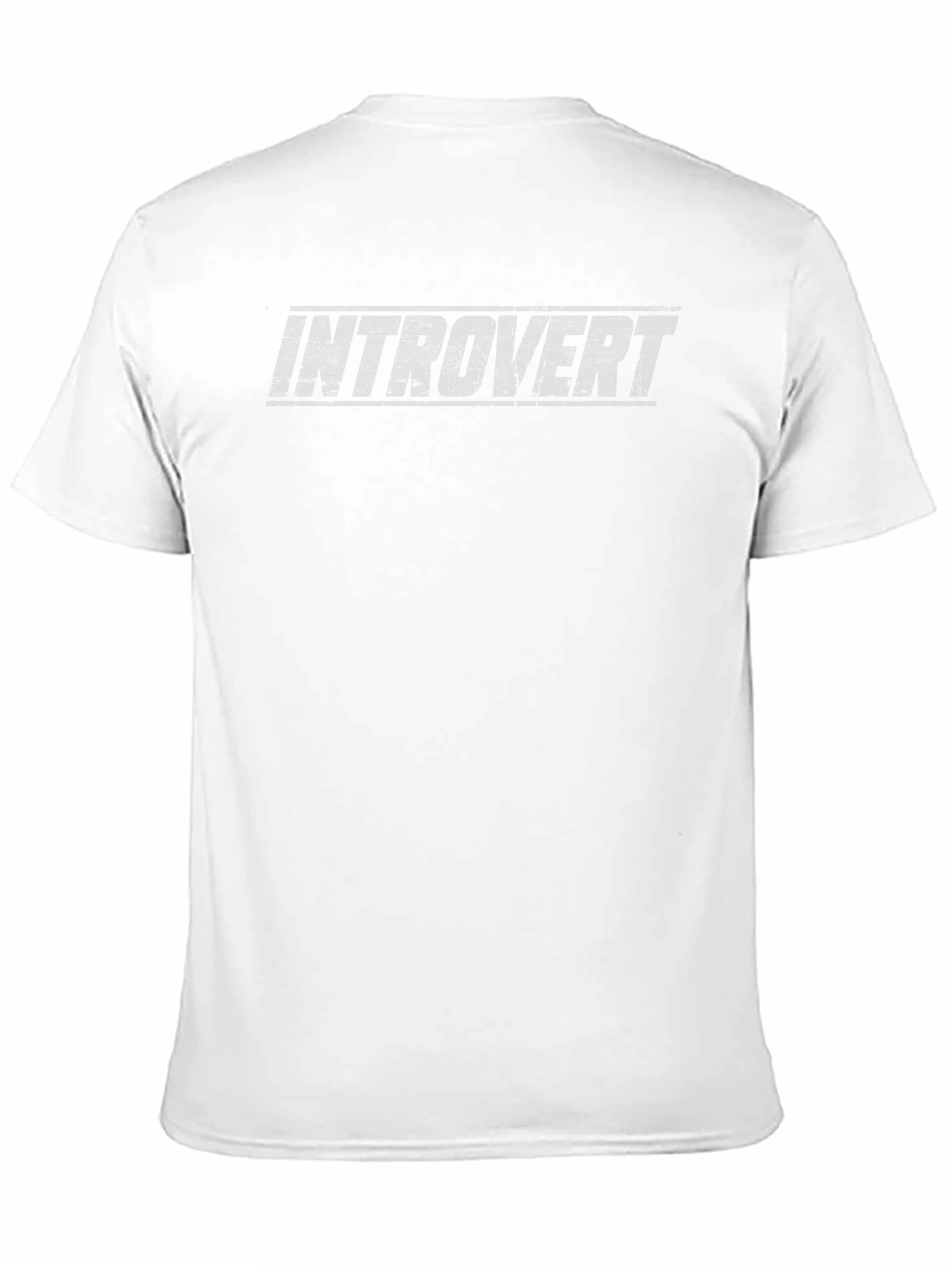 Introvert Graphic Tee - Soft Black T-Shirt