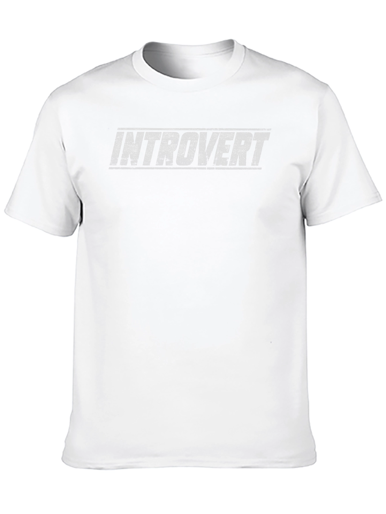 Introvert Graphic Tee - Soft Black T-Shirt