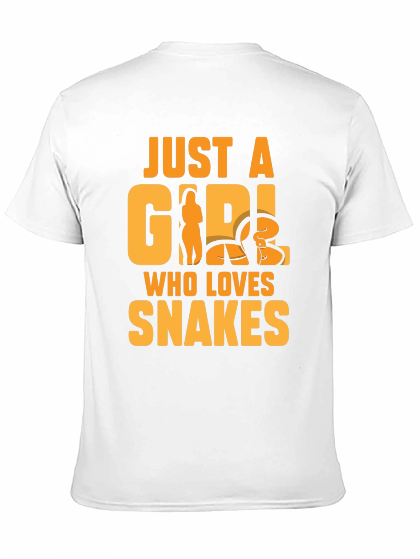 Just a Girl Who Loves Snakes Graphic T-Shirt