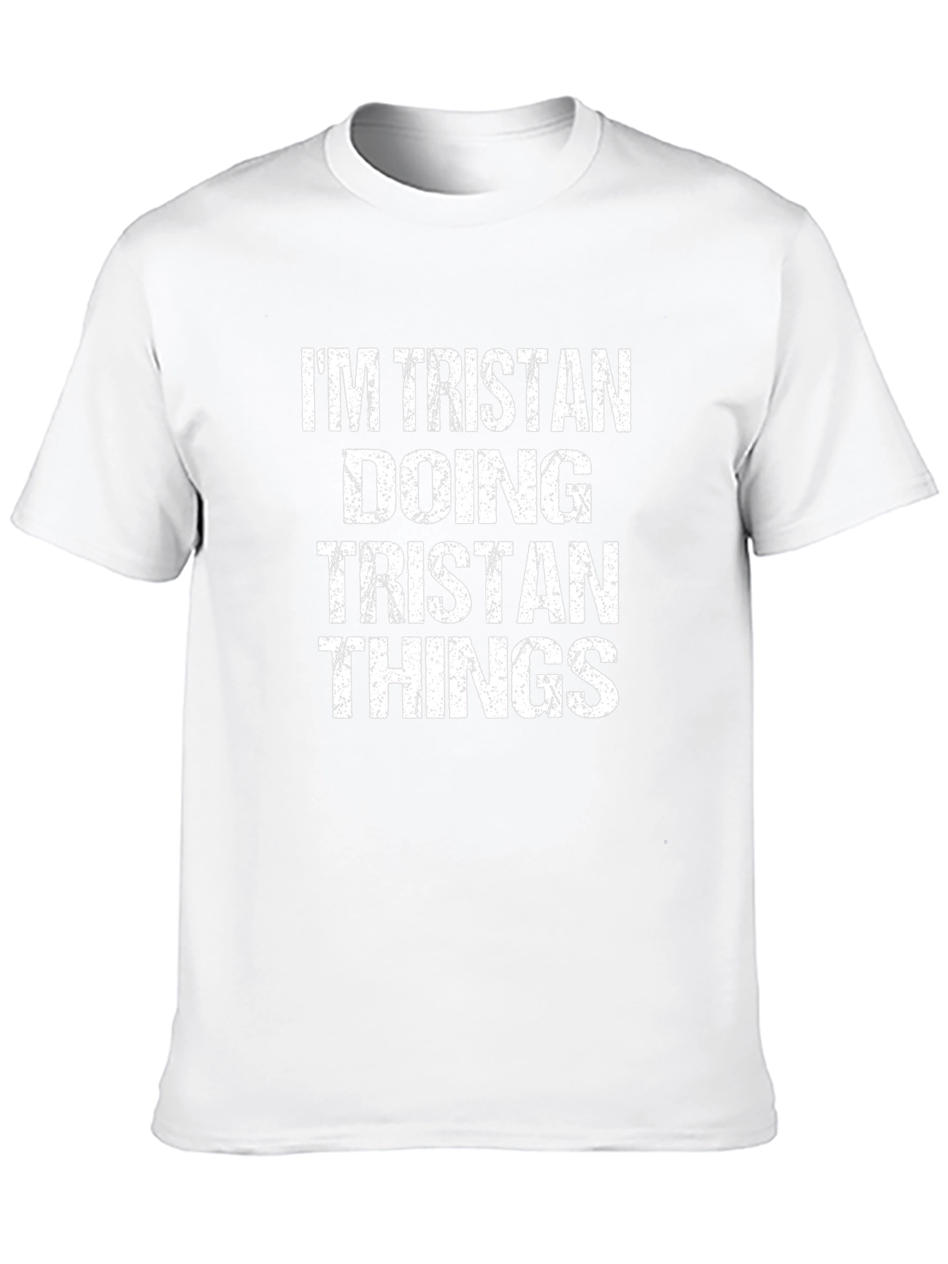 Im Tristan Doing Tristan Things Black T-Shirt