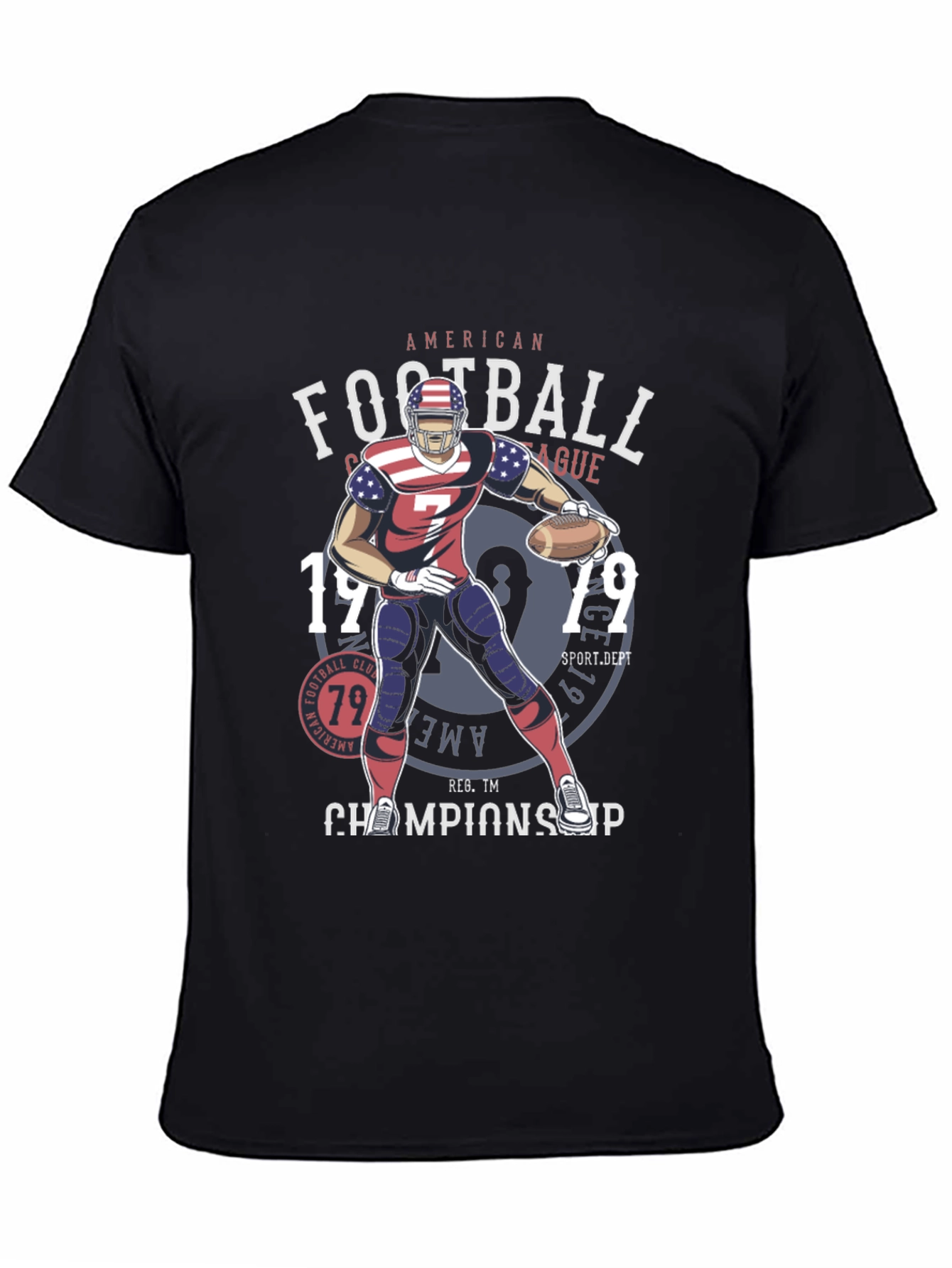 American Football Graphic T-Shirt