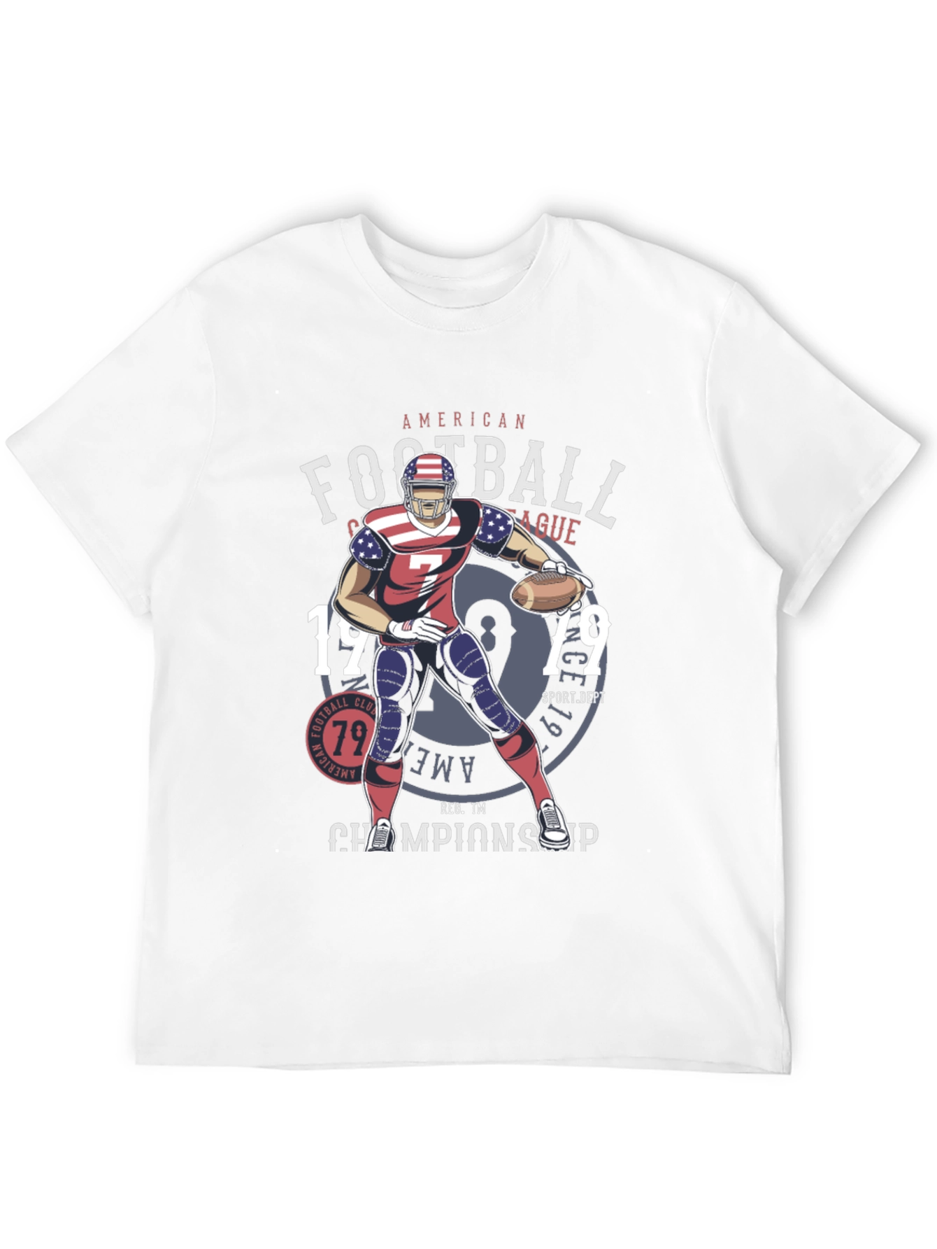 American Football Graphic T-Shirt