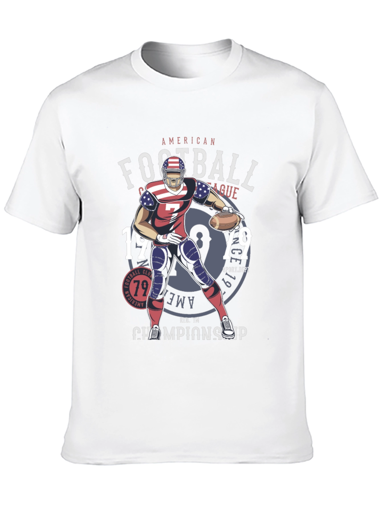 American Football Graphic T-Shirt