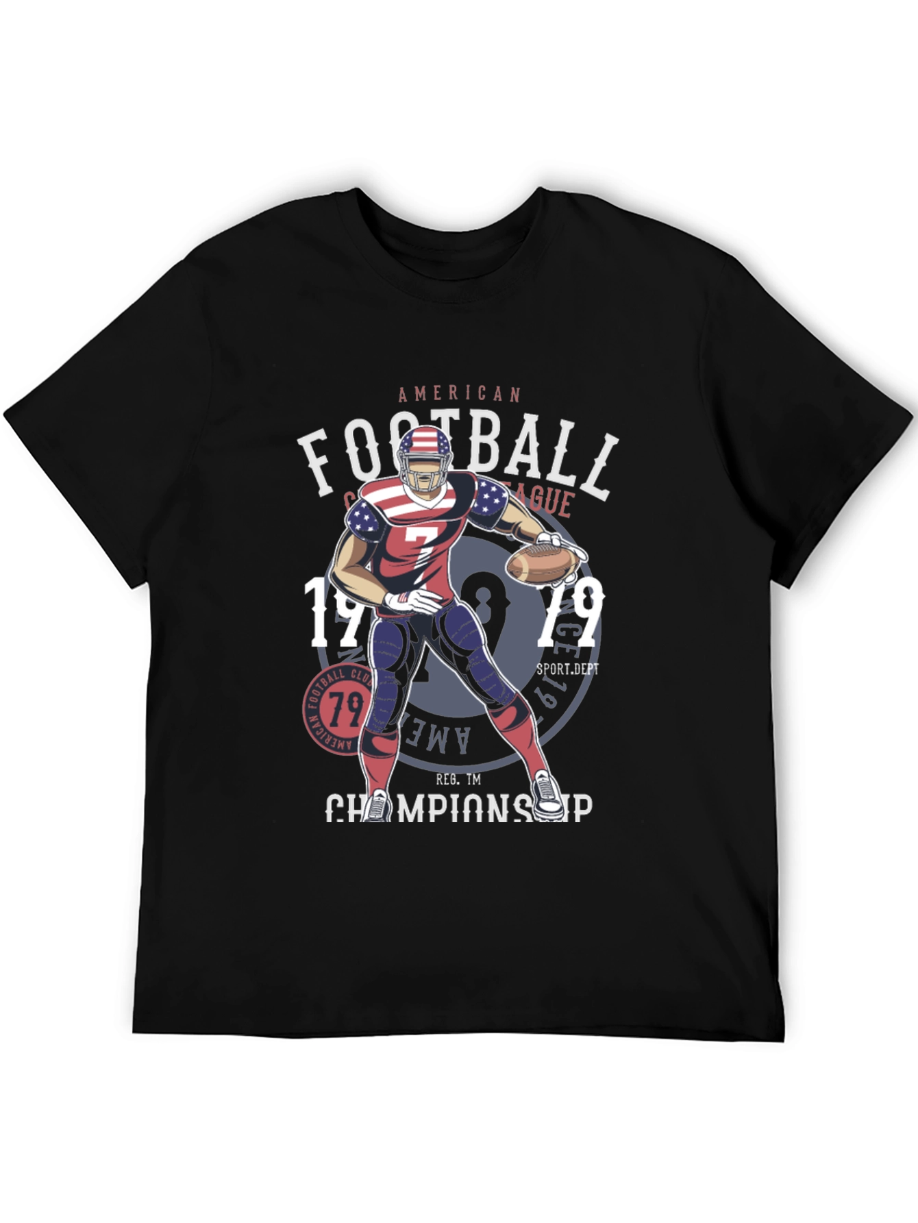 American Football Graphic T-Shirt