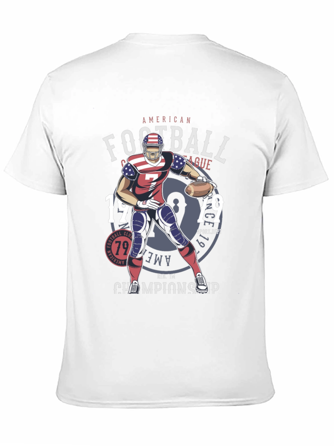 American Football Graphic T-Shirt