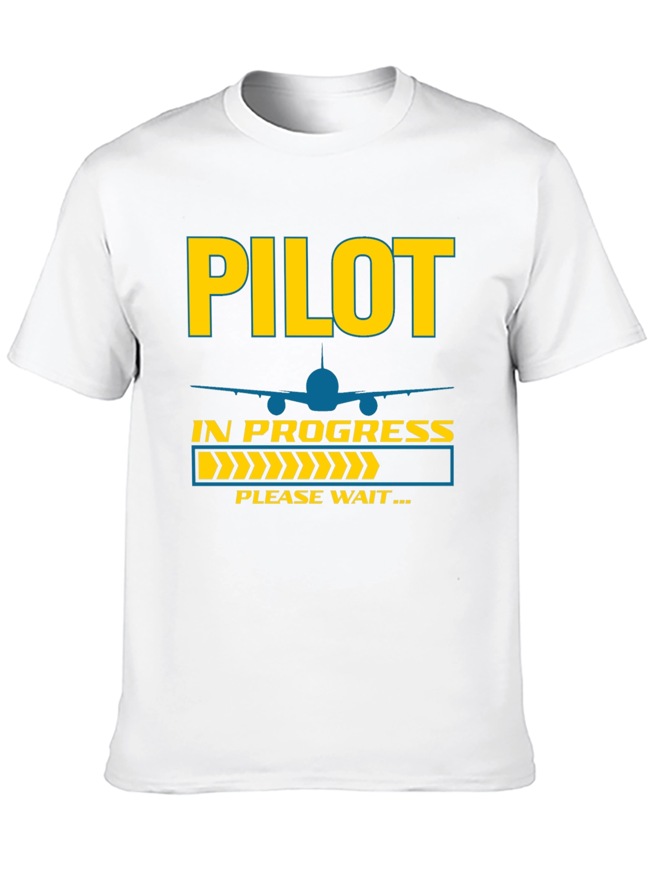 Pilot In Progress T-Shirt Funny Aviation Tee