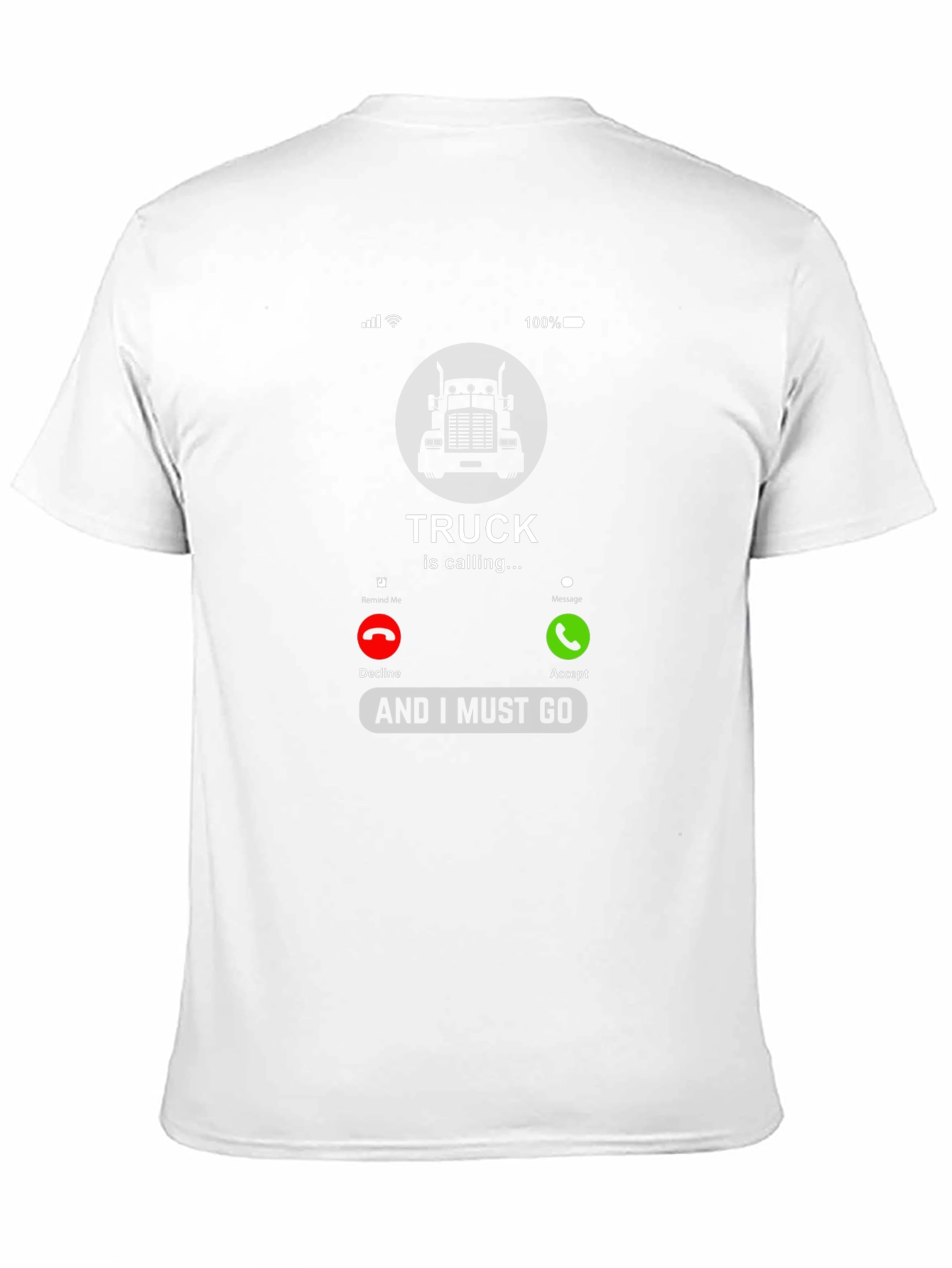 Truck Is Calling T-Shirt - Driver Humor Tee