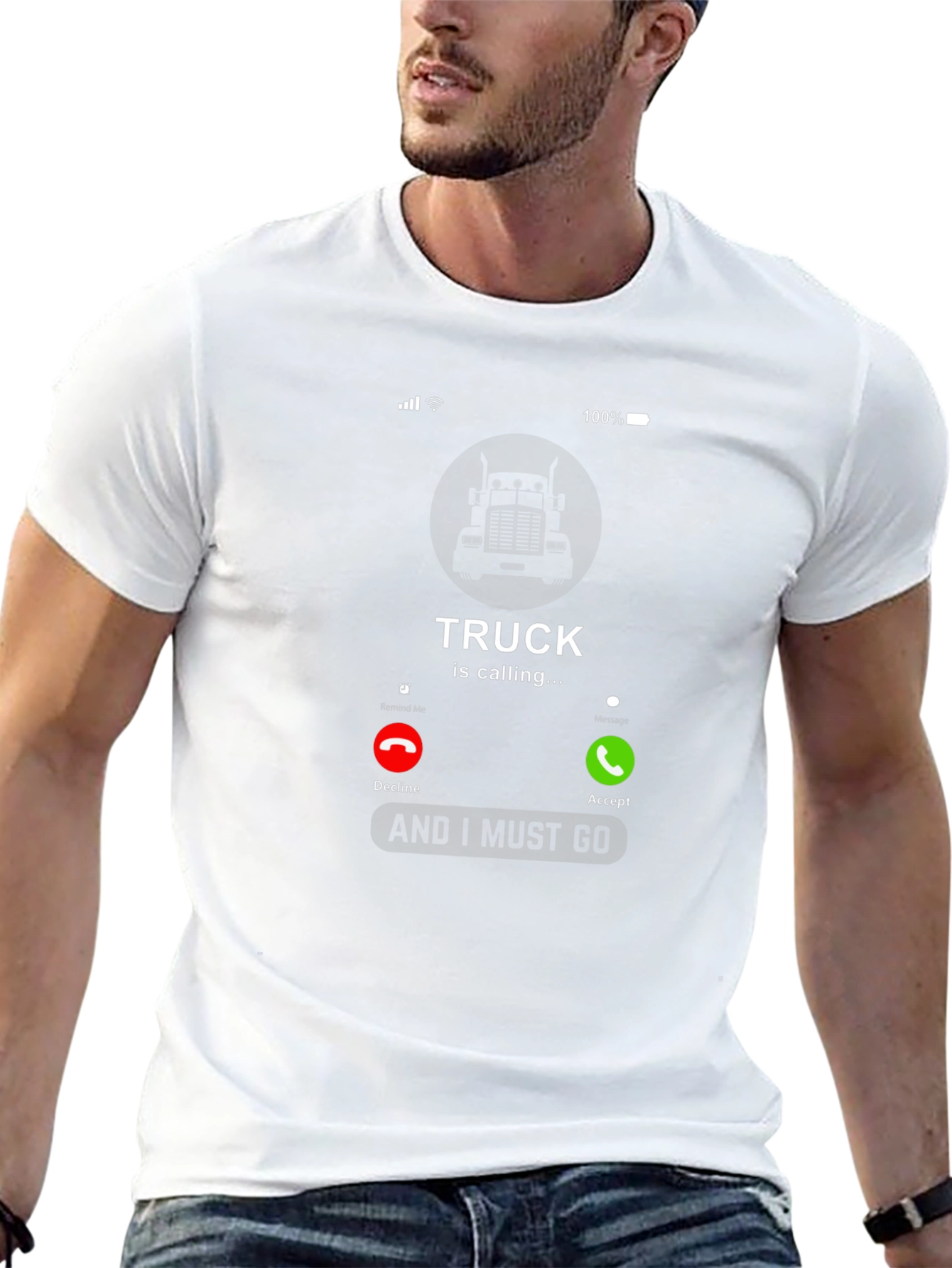 Truck Is Calling T-Shirt - Driver Humor Tee