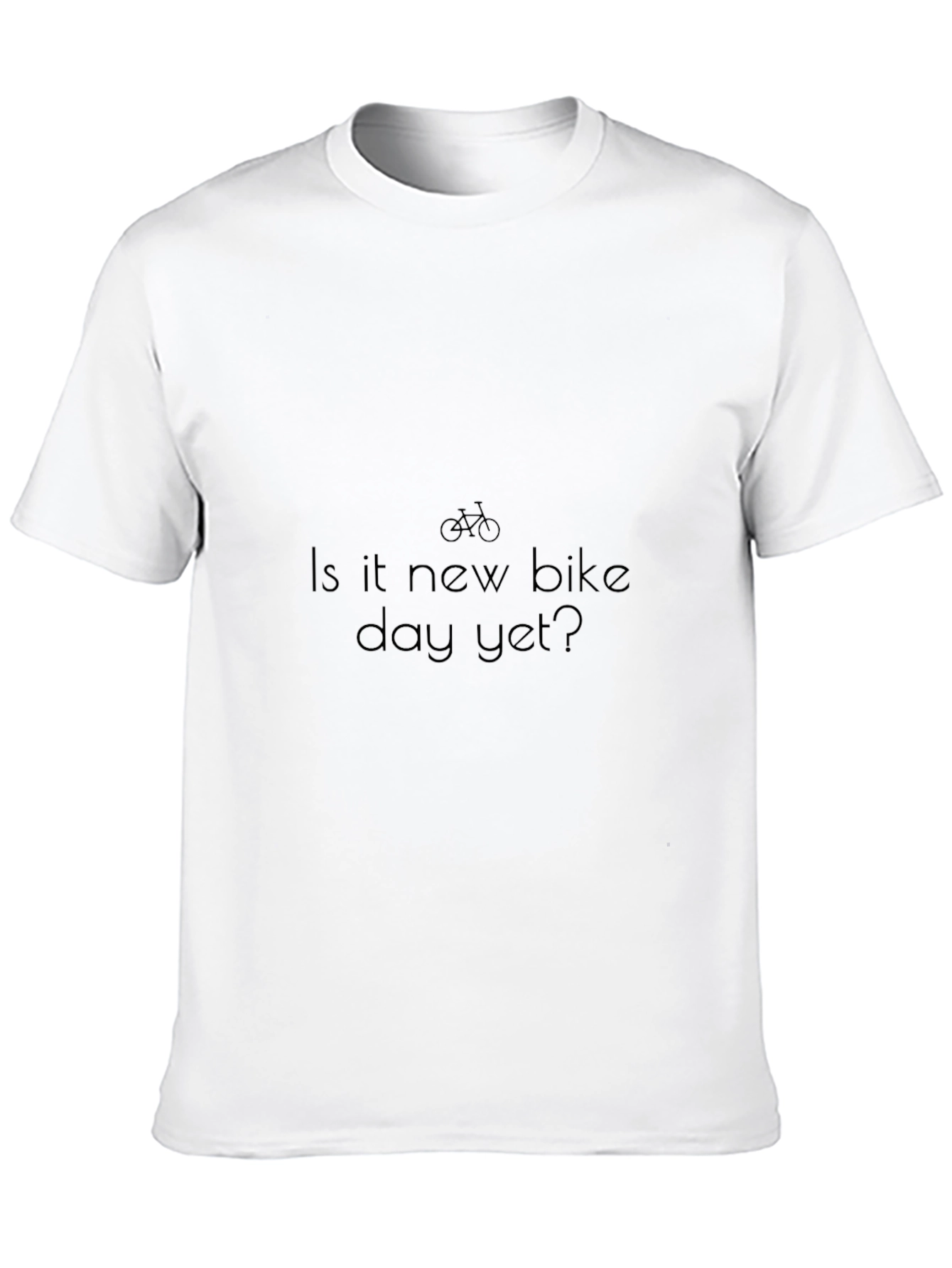 New Bike Day T-Shirt - Cyclist Tee