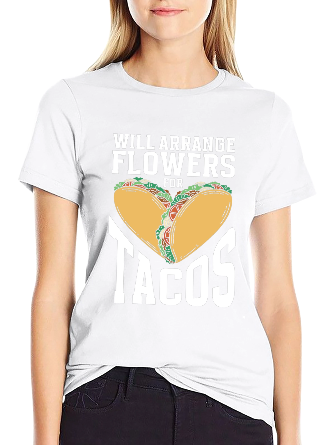 Will Arrange Flowers for Tacos Graphic Tee