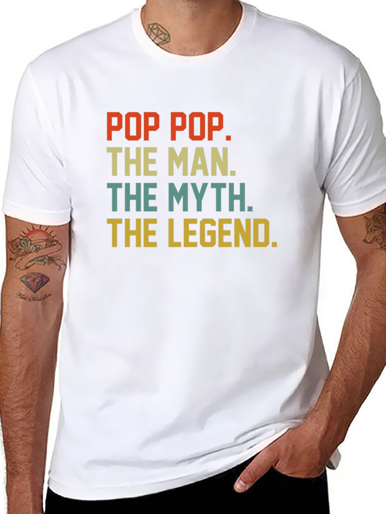 Pop Pop The Man Myth Legend T-Shirt
