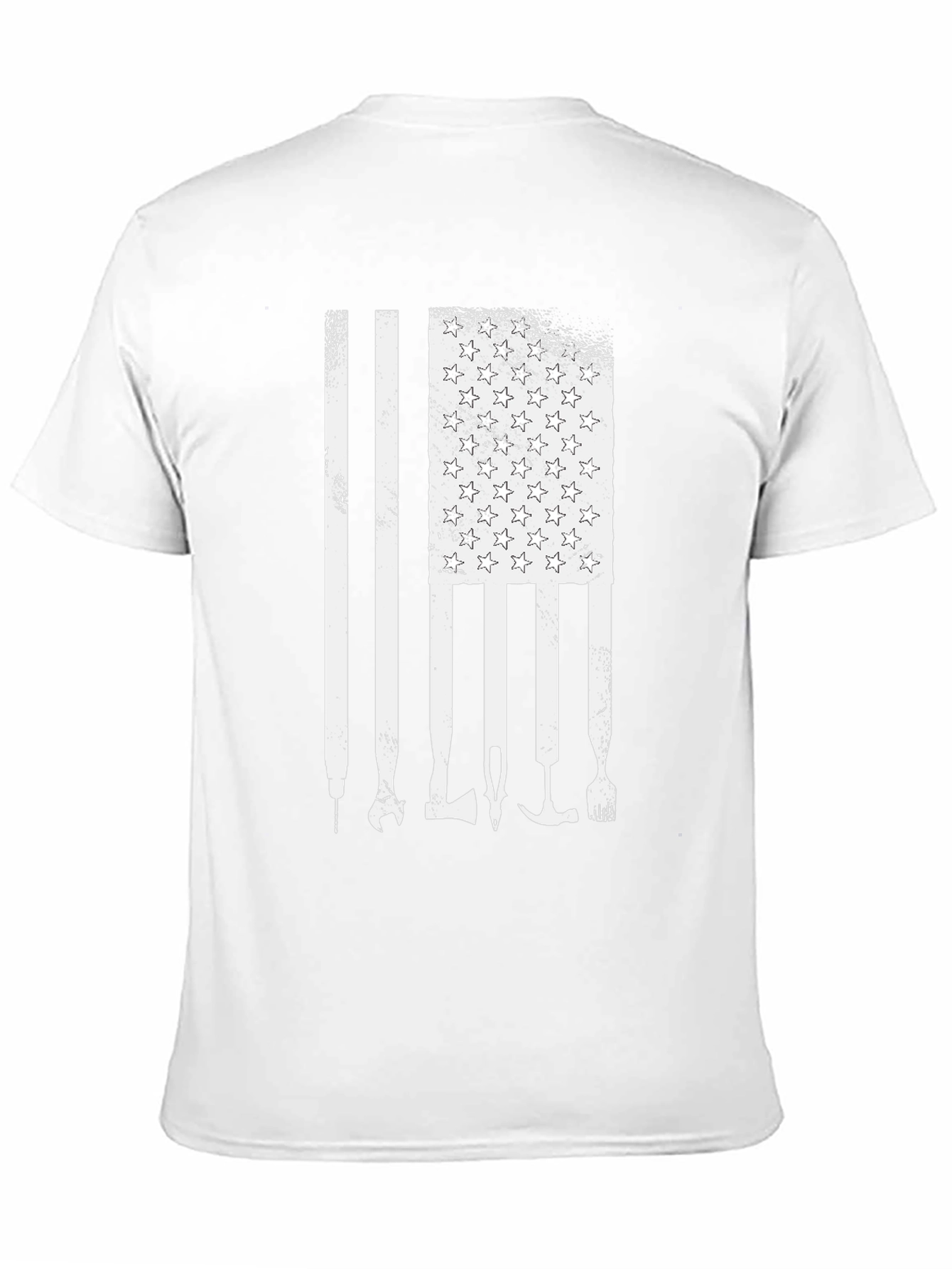 American Flag Tools Graphic Tee