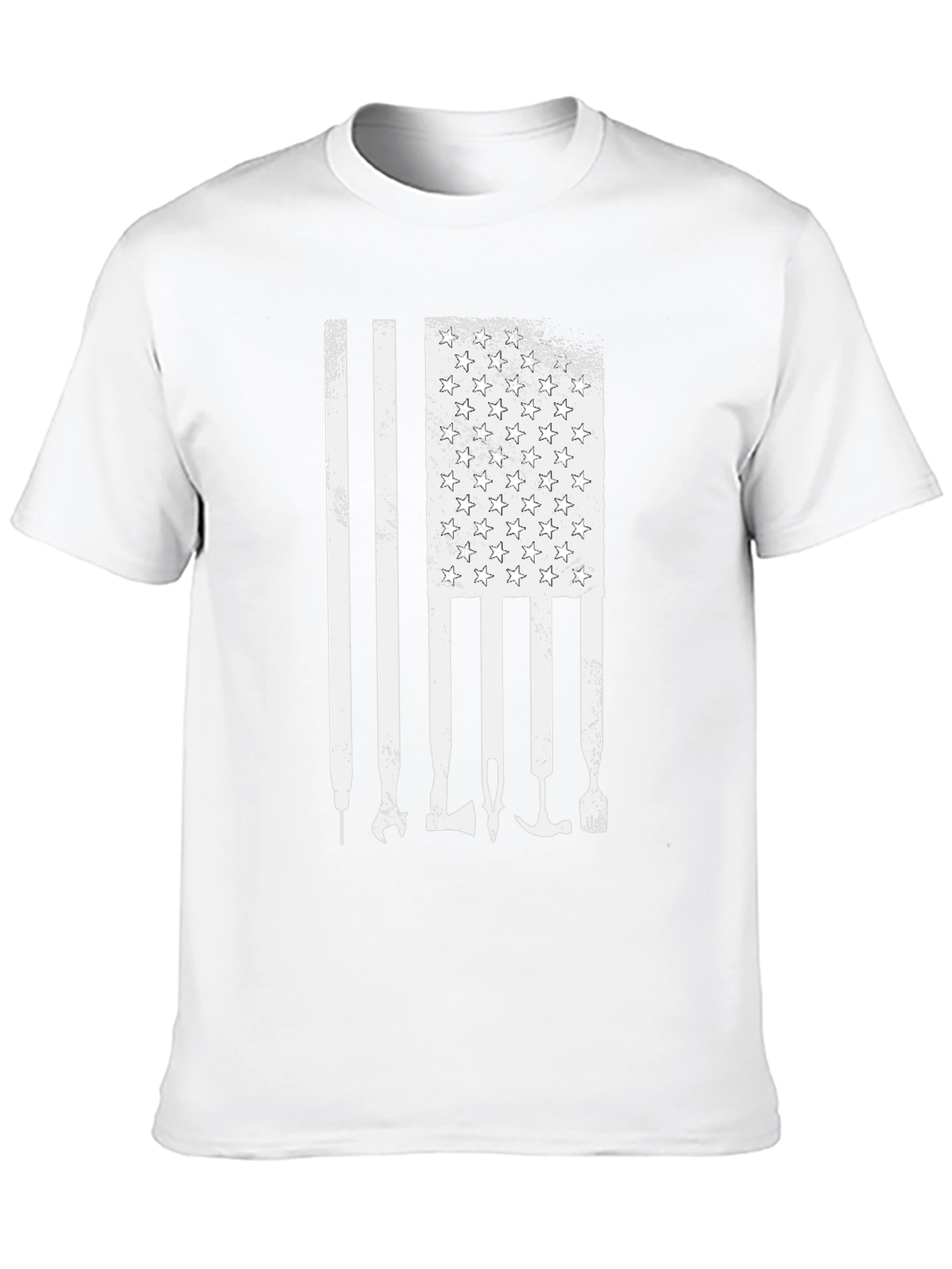 American Flag Tools Graphic Tee