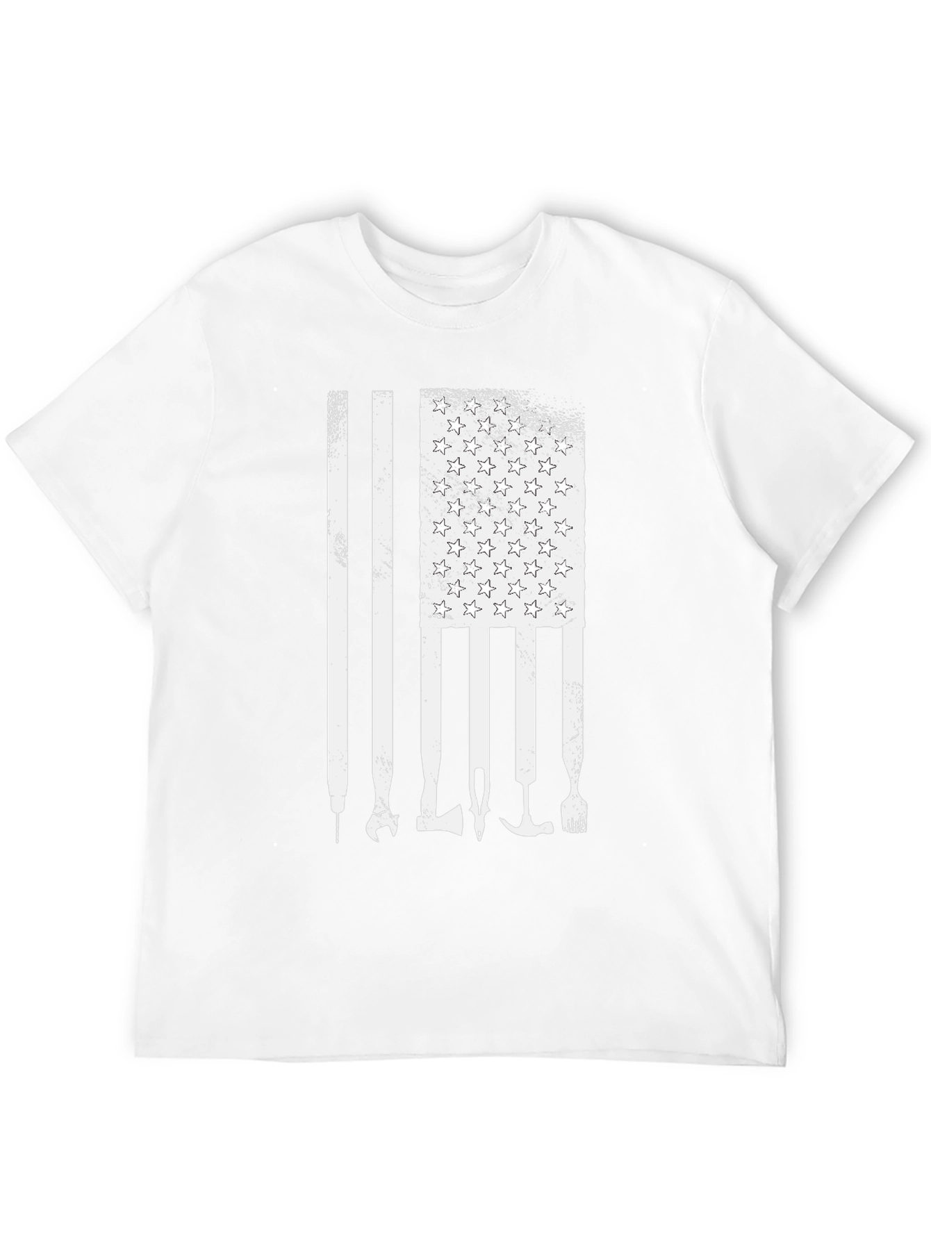 American Flag Tools Graphic Tee