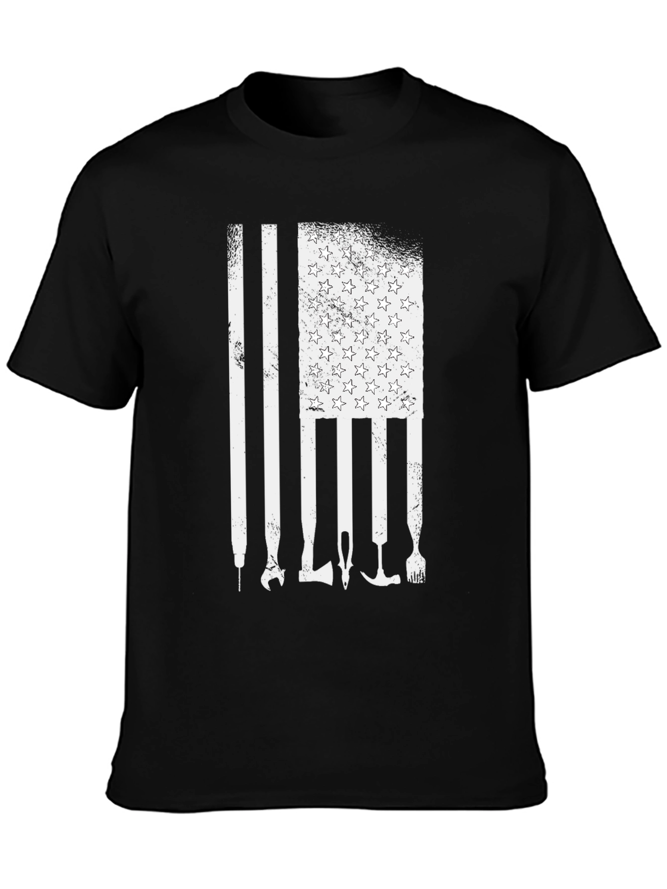 American Flag Tools Graphic Tee