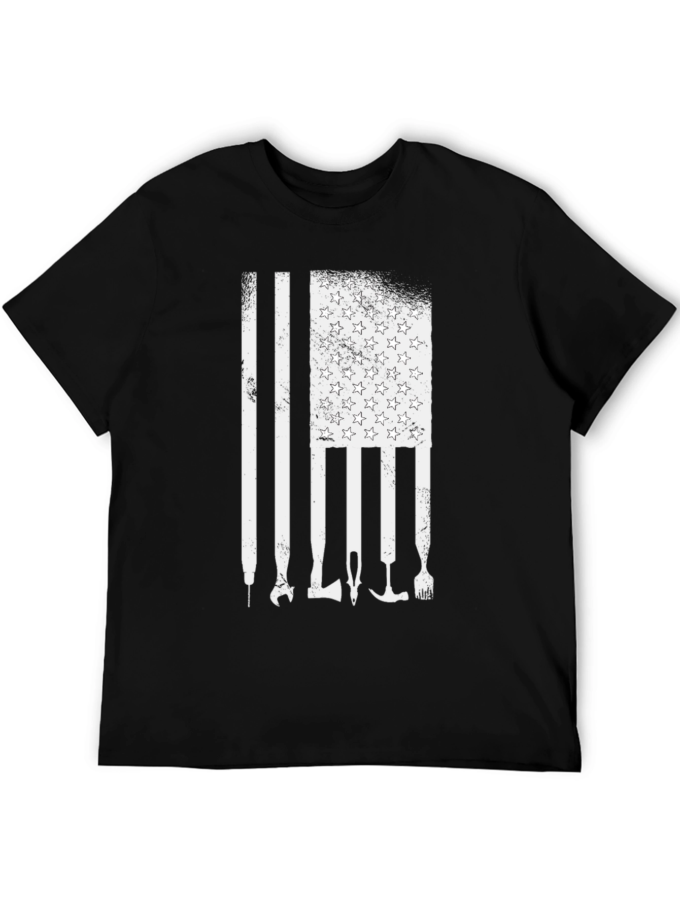 American Flag Tools Graphic Tee