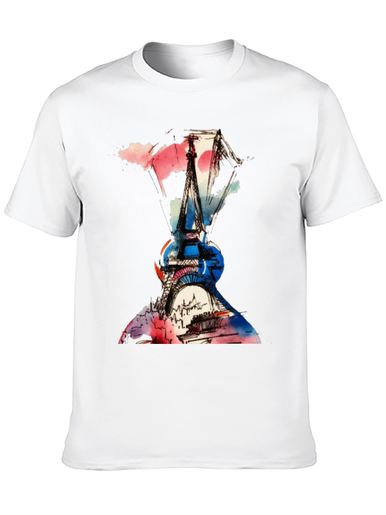 Eiffel Tower Paris Graphic T-Shirt