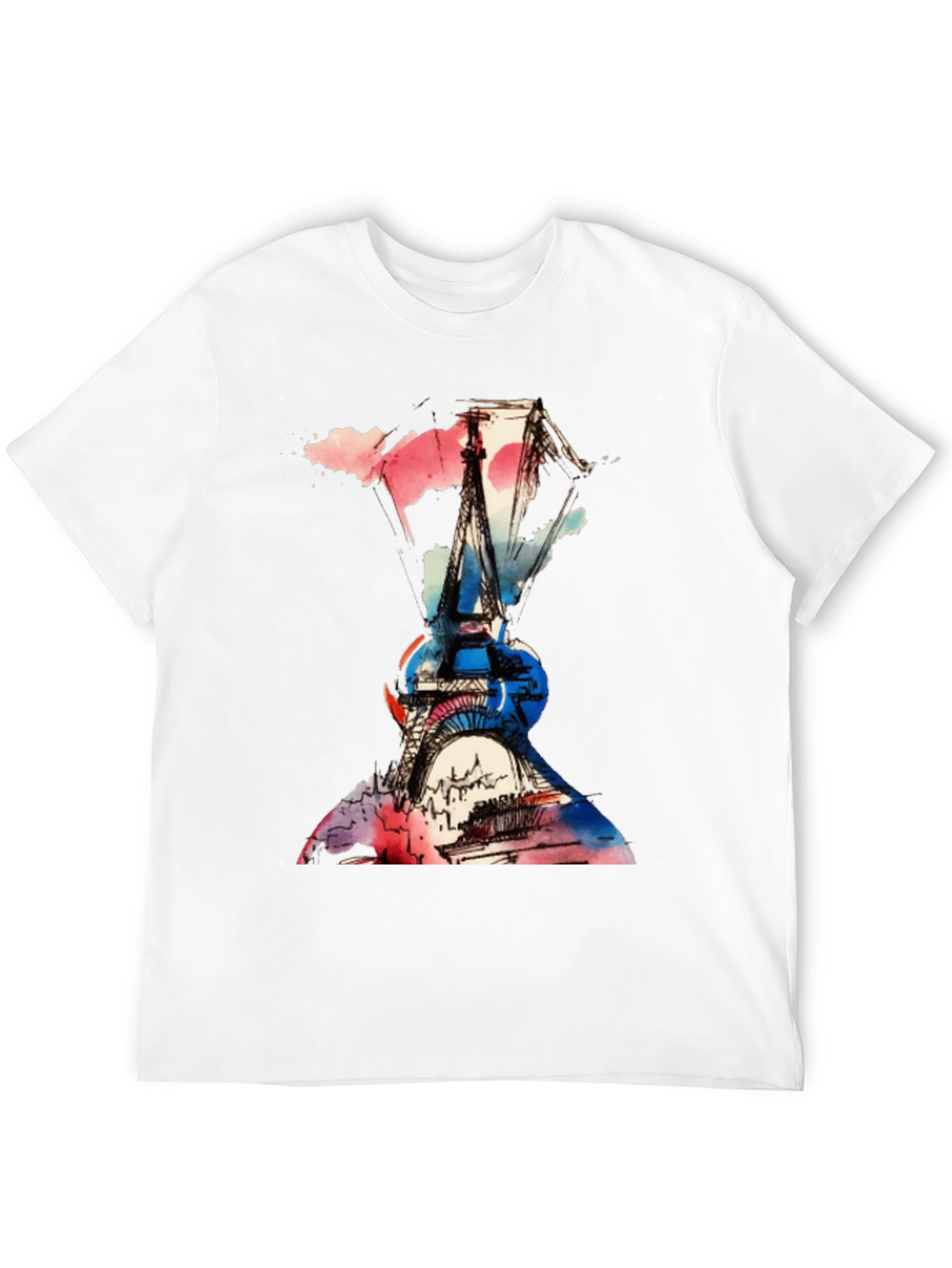 Eiffel Tower Paris Graphic T-Shirt