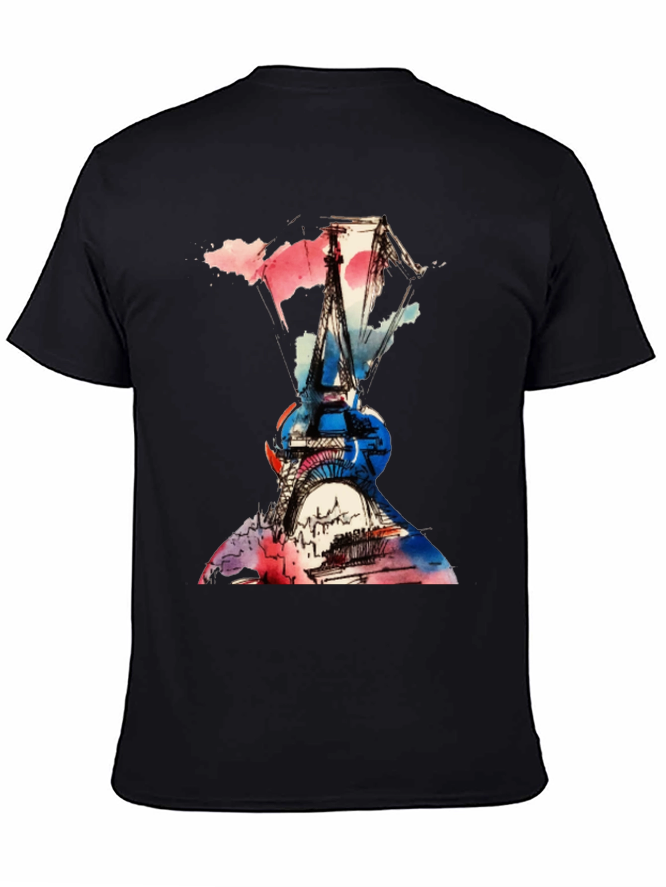 Eiffel Tower Paris Graphic T-Shirt