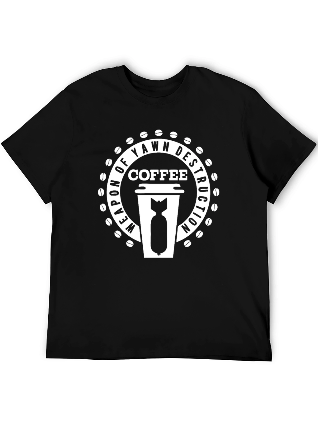 Coffee Weapon of Yawn Destruction T-Shirt