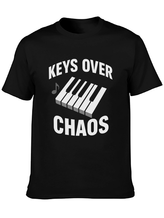 Keys Over Chaos Graphic Tee