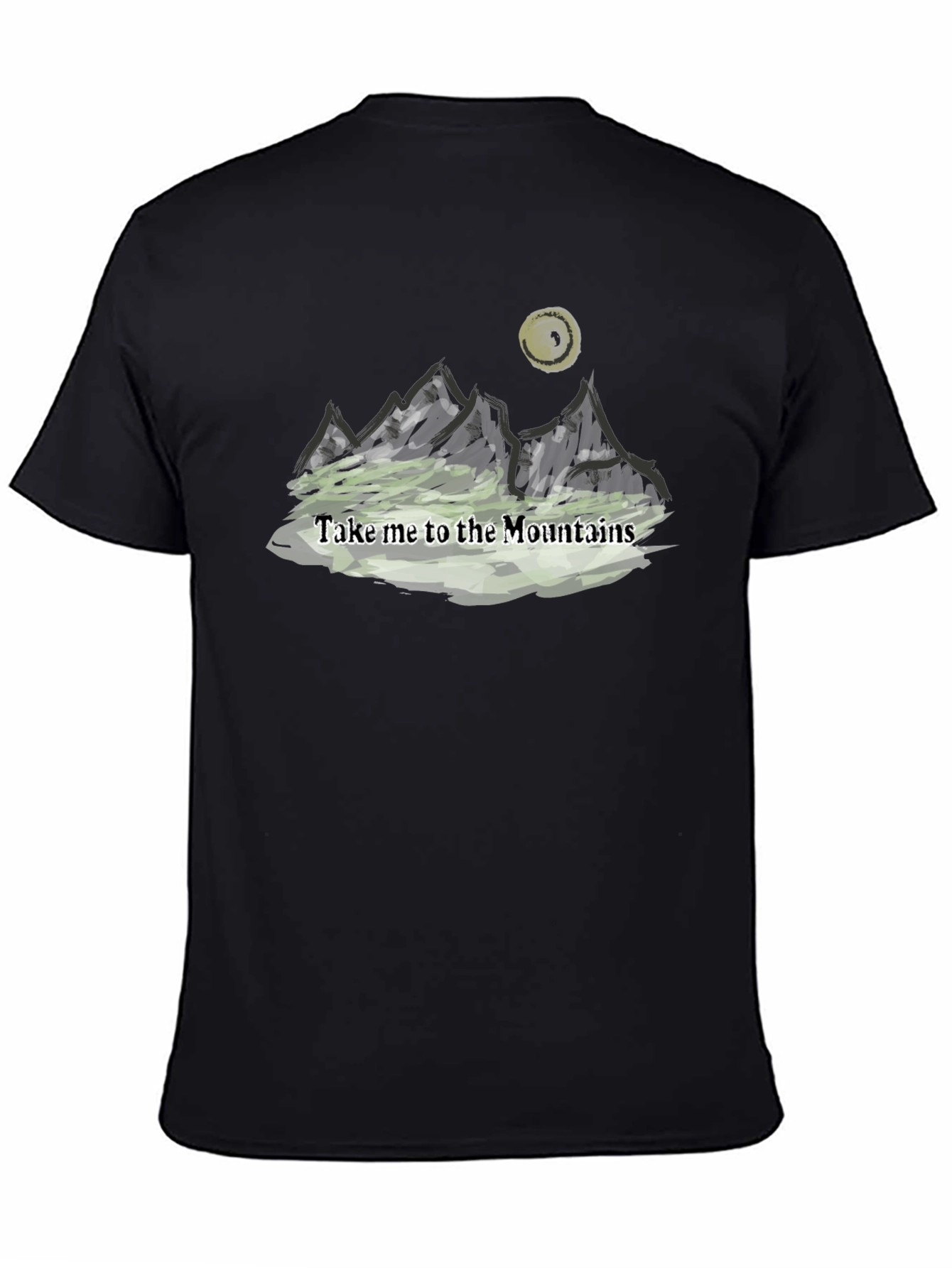 Mountains Graphic T-Shirt - Nature Adventure Tee