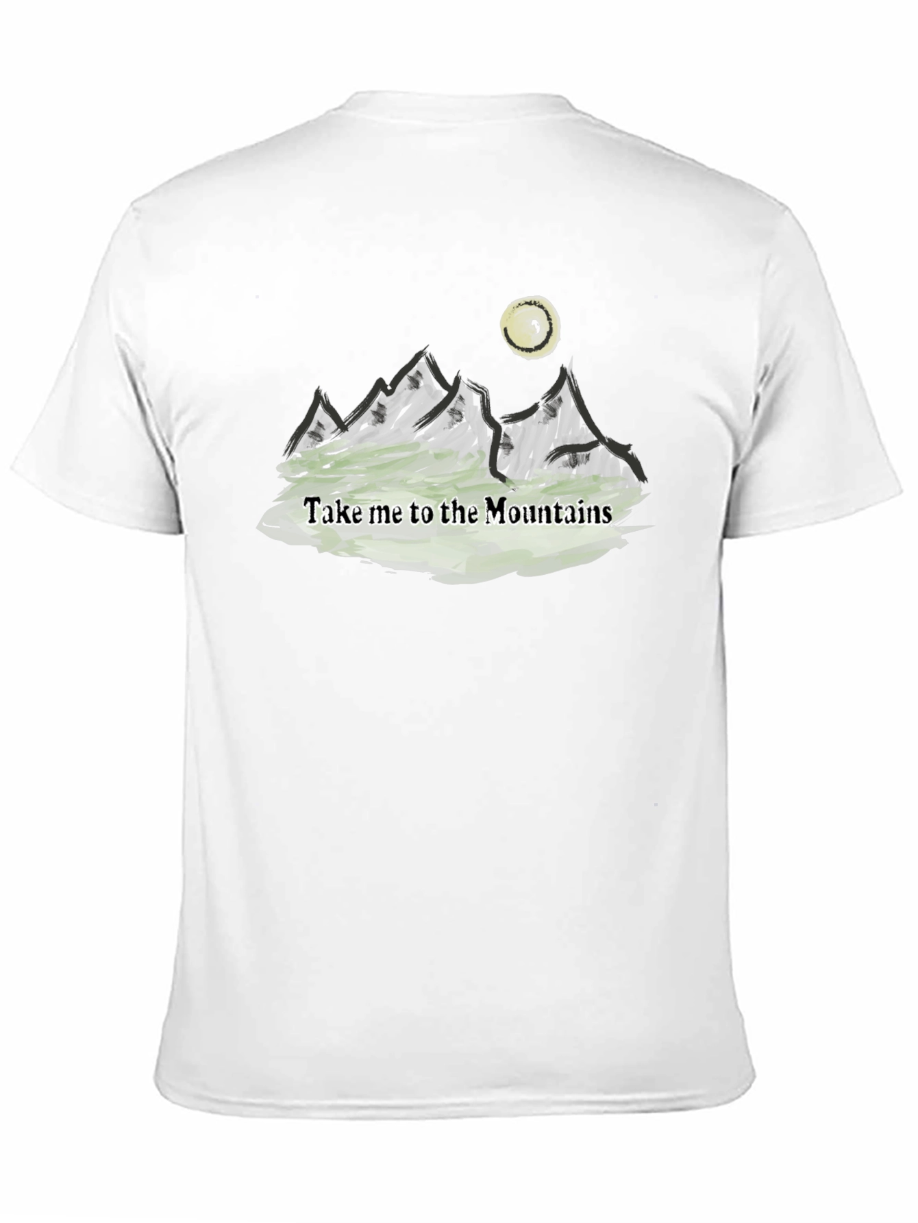 Mountains Graphic T-Shirt - Nature Adventure Tee