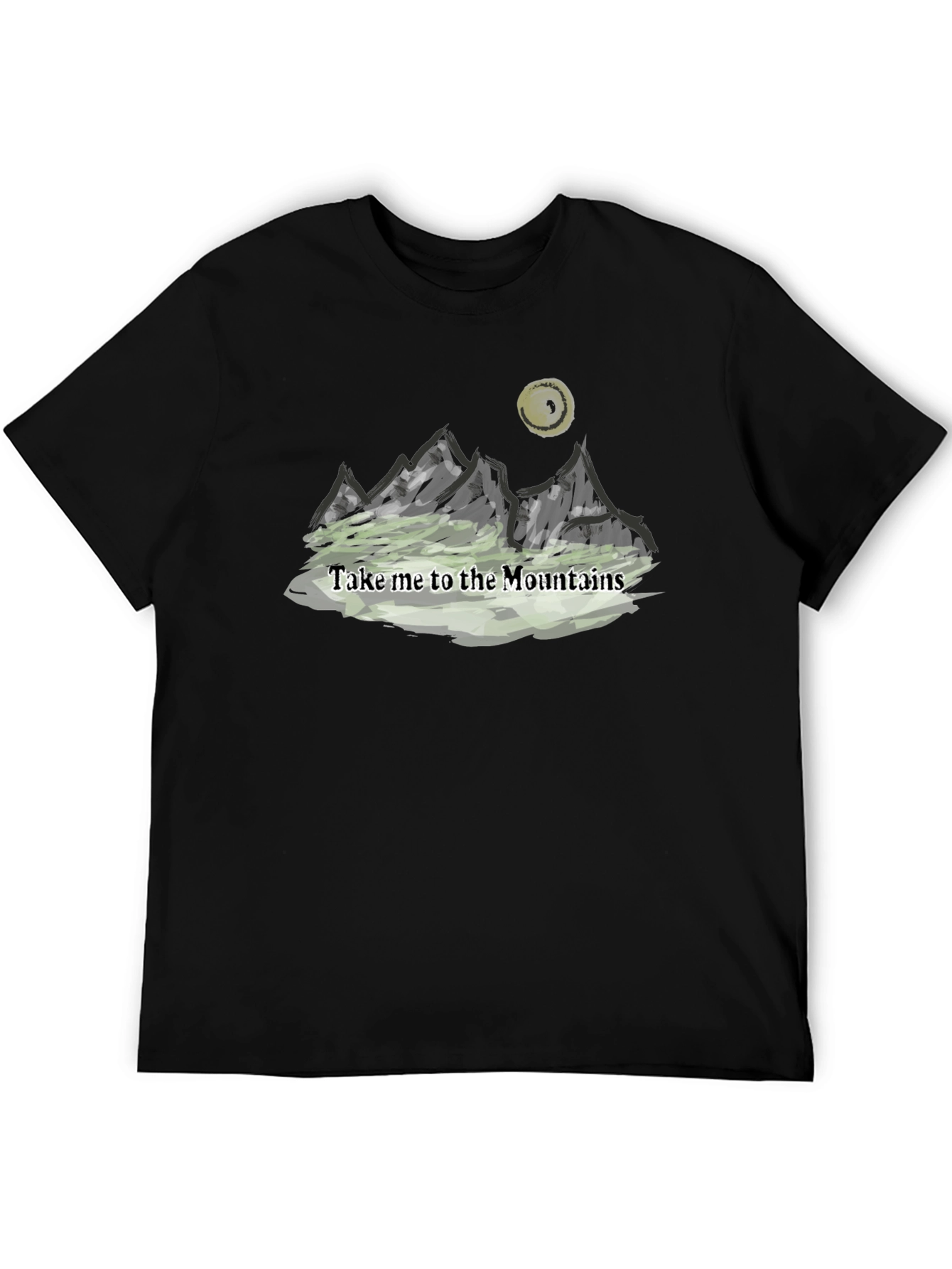 Mountains Graphic T-Shirt - Nature Adventure Tee