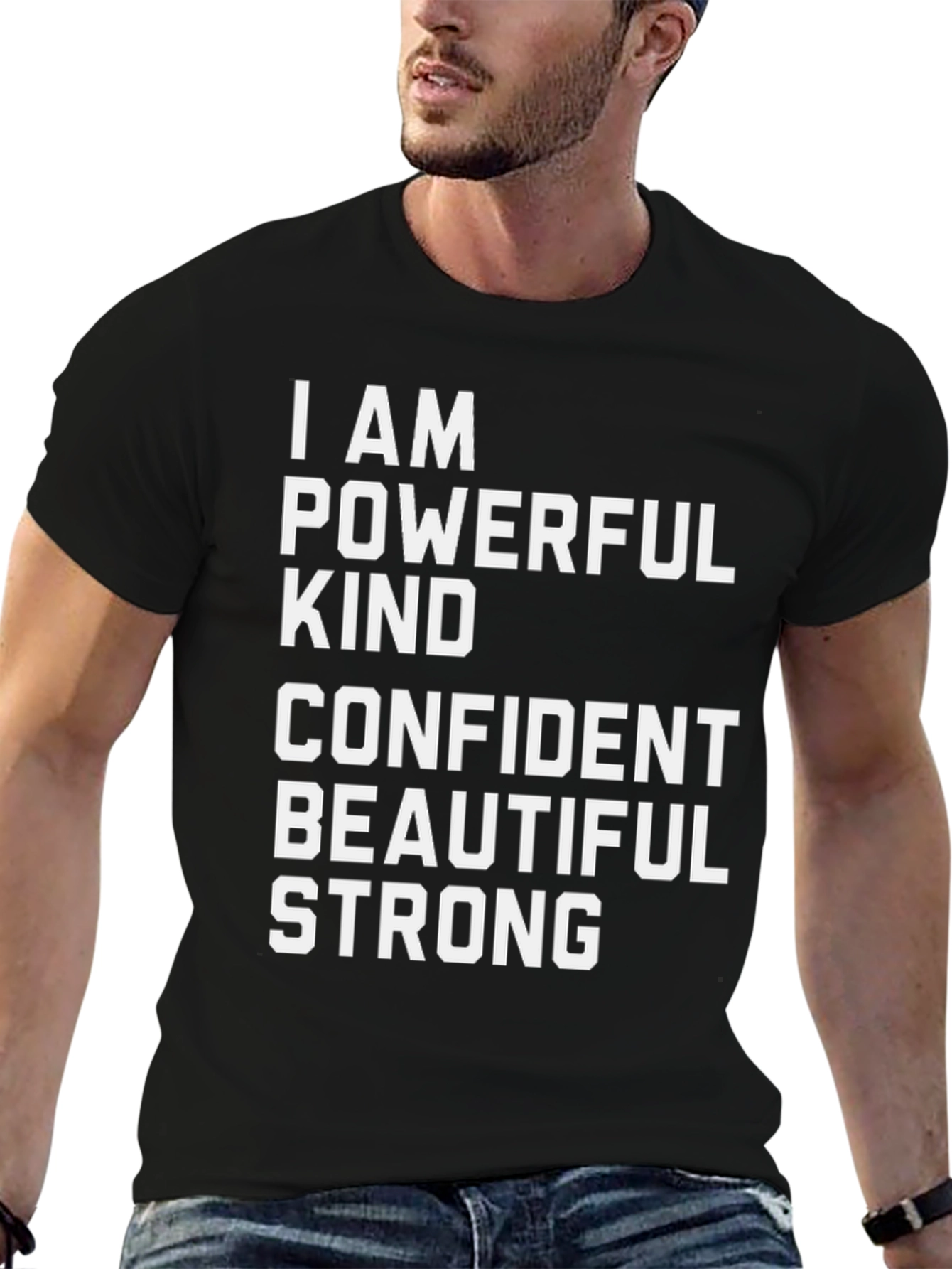 Powerful Kind Confident Graphic Tee