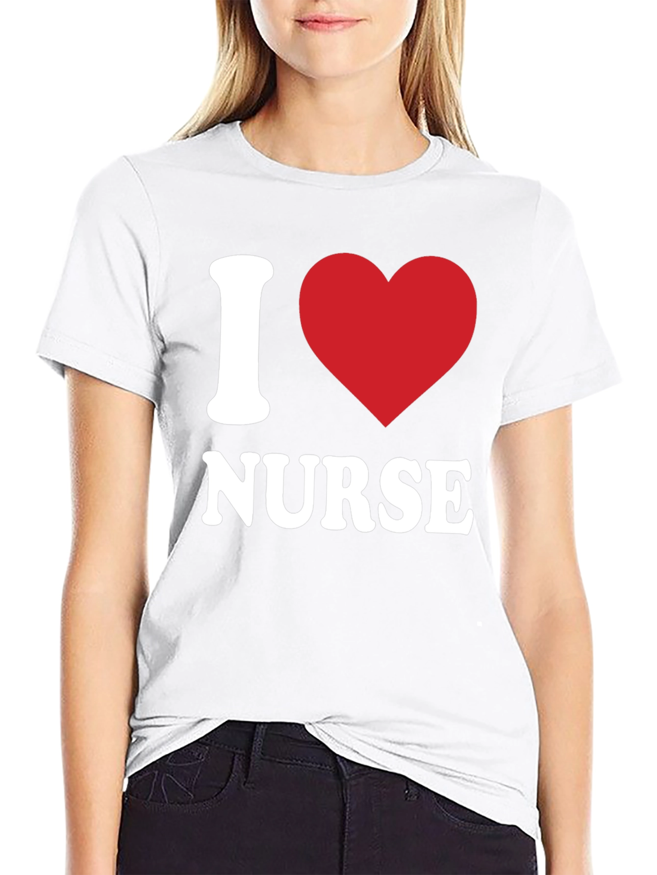 I Love Nurse Graphic T-Shirt