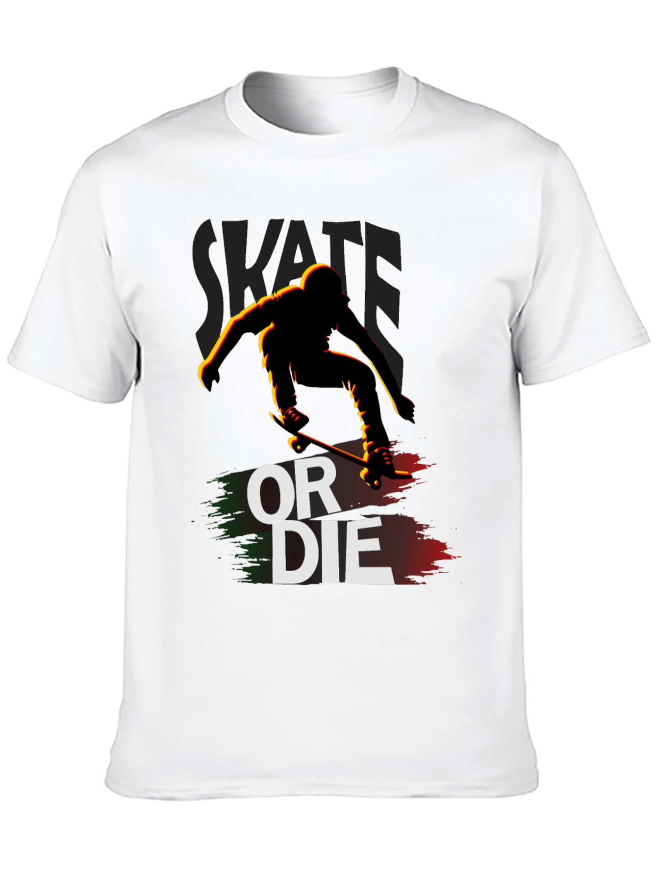 Skate or Die T-Shirt - Skateboarder Graphic Tee
