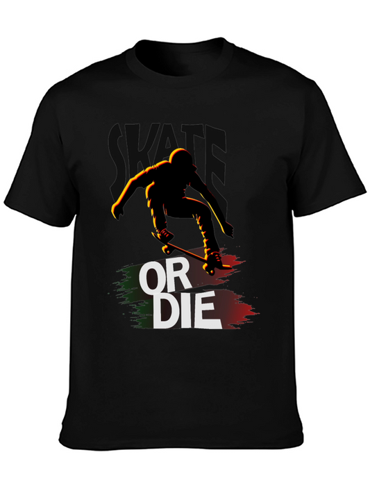 Skate or Die T-Shirt - Skateboarder Graphic Tee