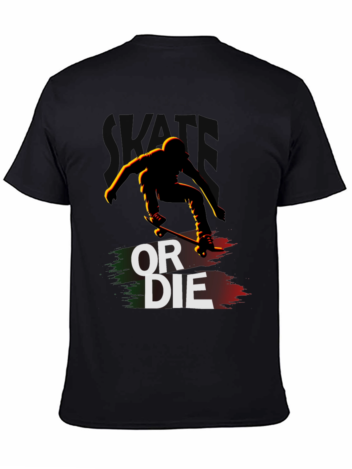 Skate or Die T-Shirt - Skateboarder Graphic Tee