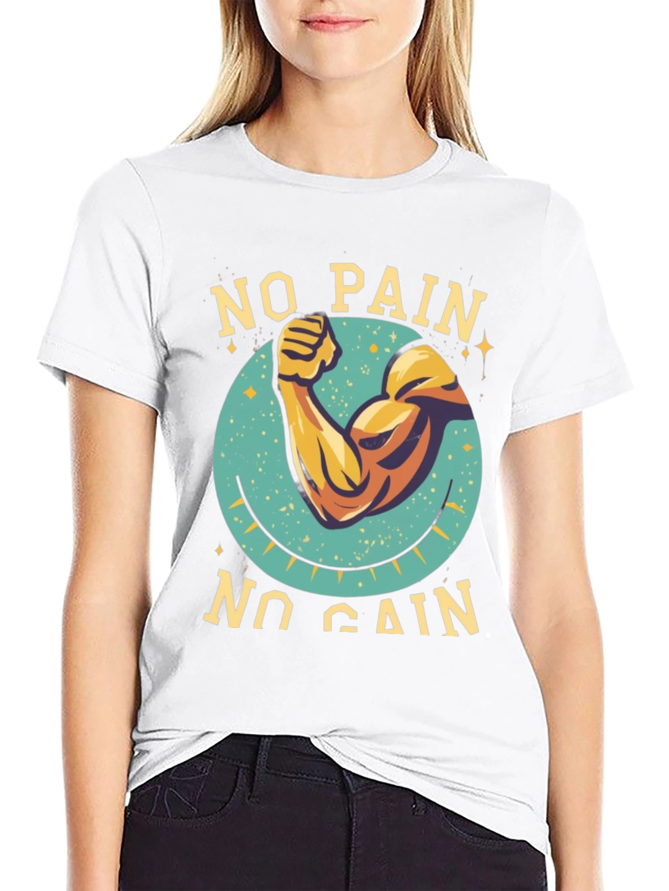 No Pain No Gain Workout T-Shirt