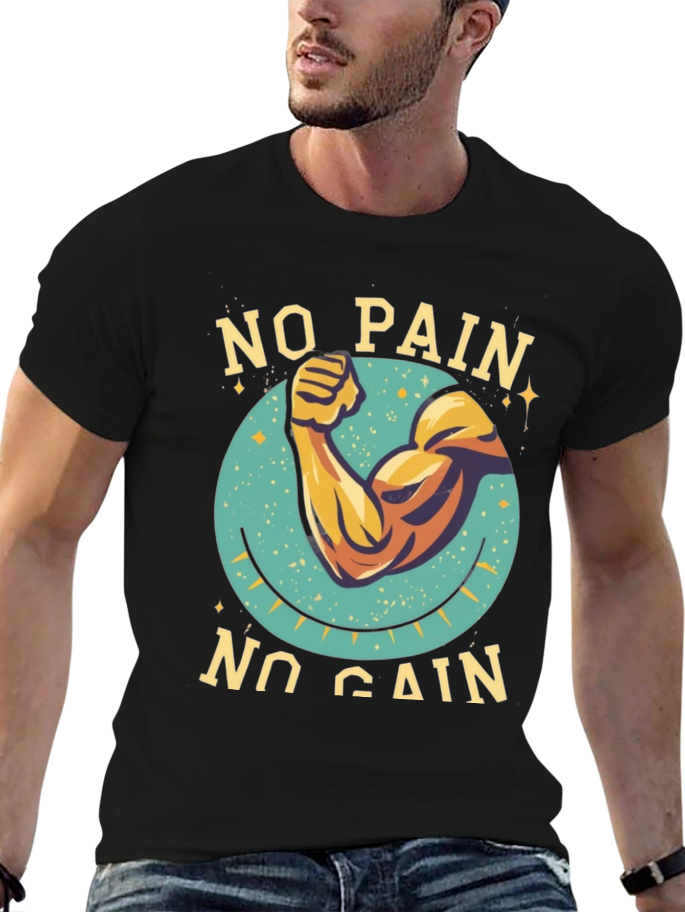No Pain No Gain Workout T-Shirt
