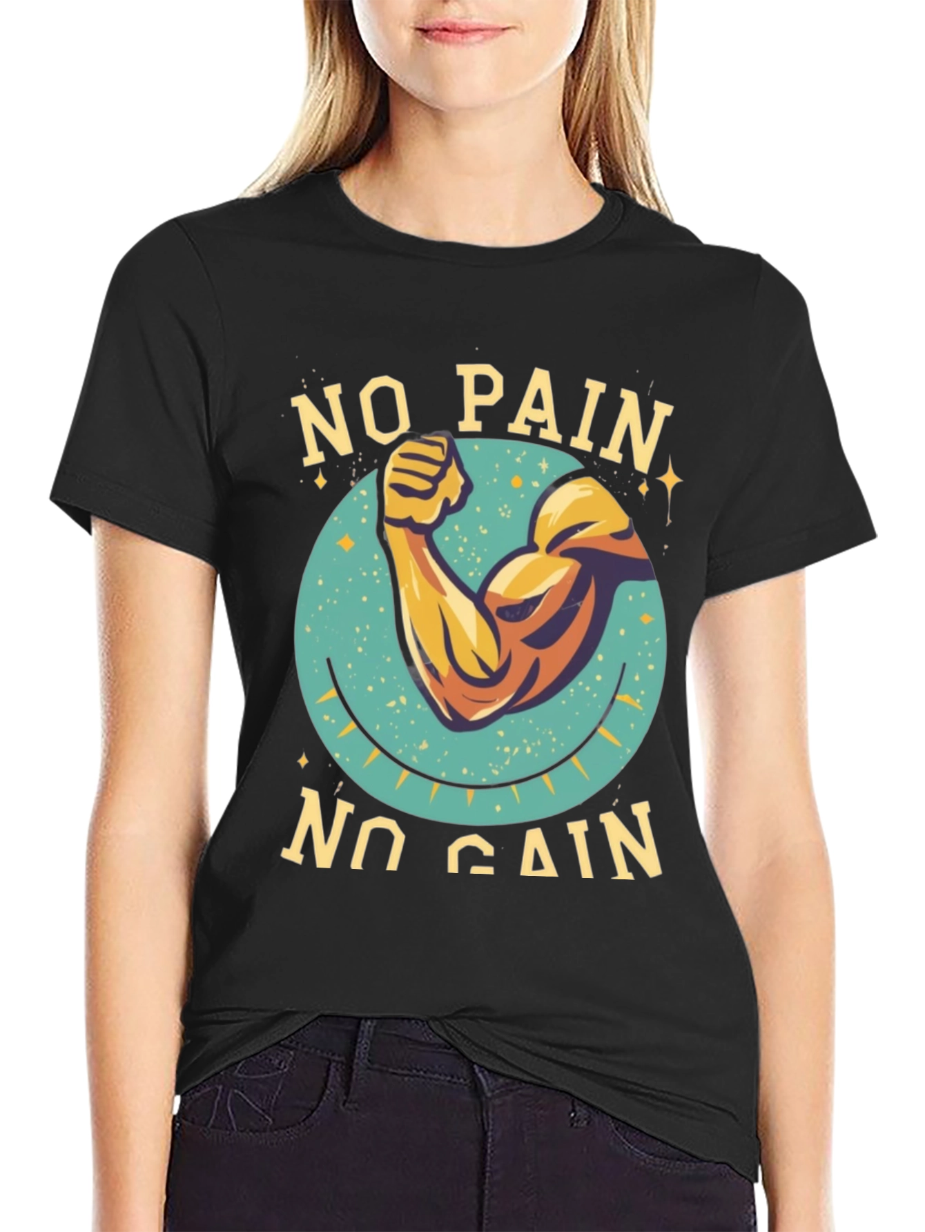 No Pain No Gain Workout T-Shirt