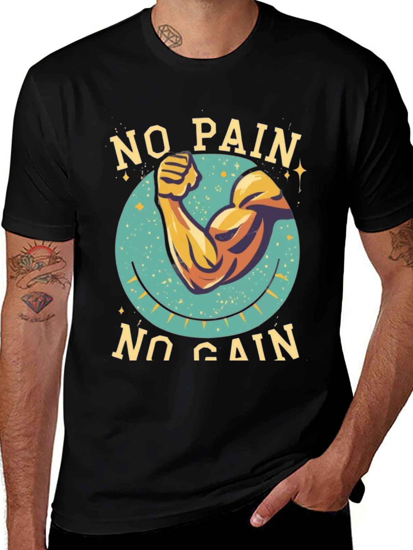 No Pain No Gain Workout T-Shirt