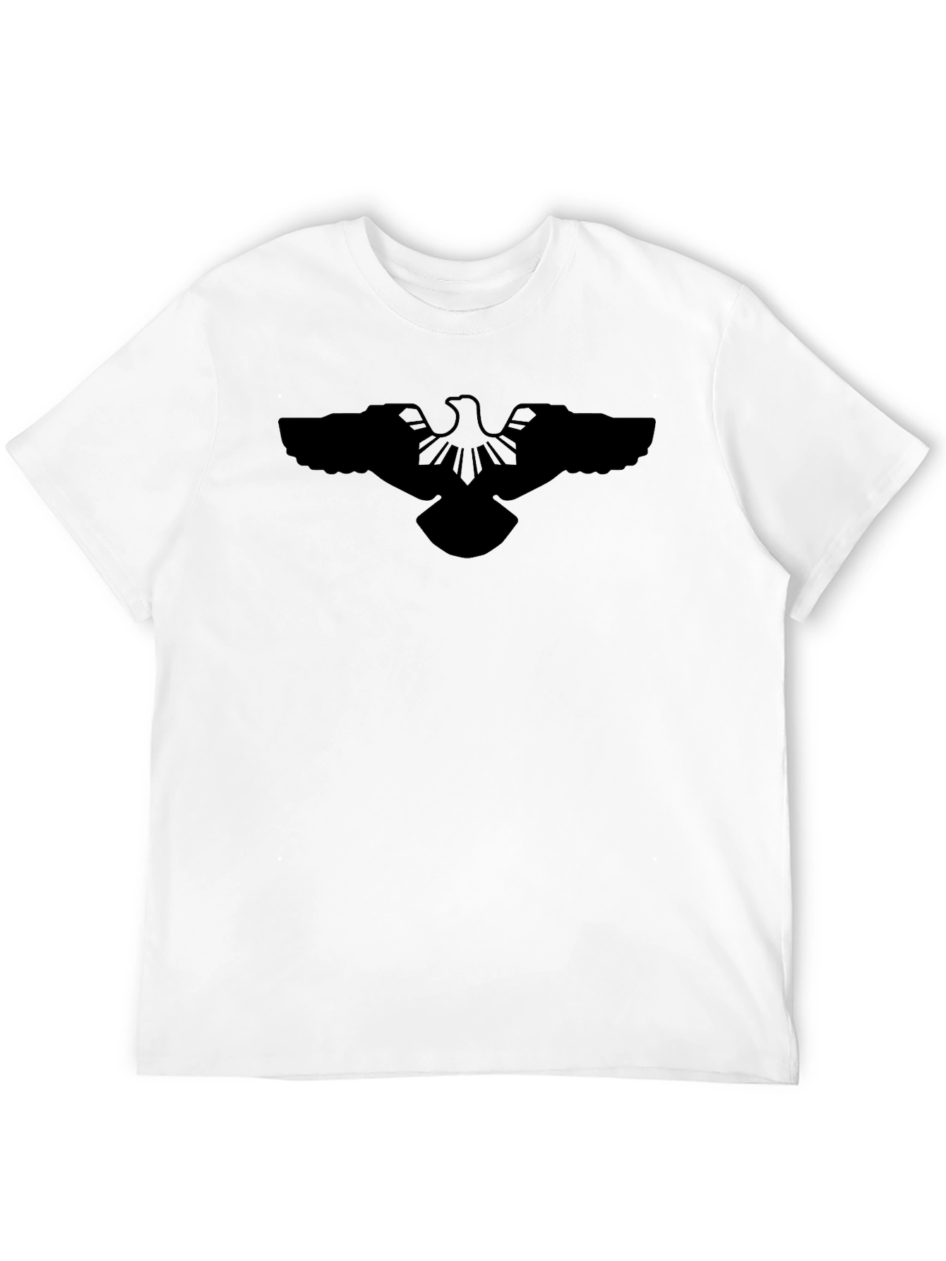 Black T-Shirt with Eagle Design