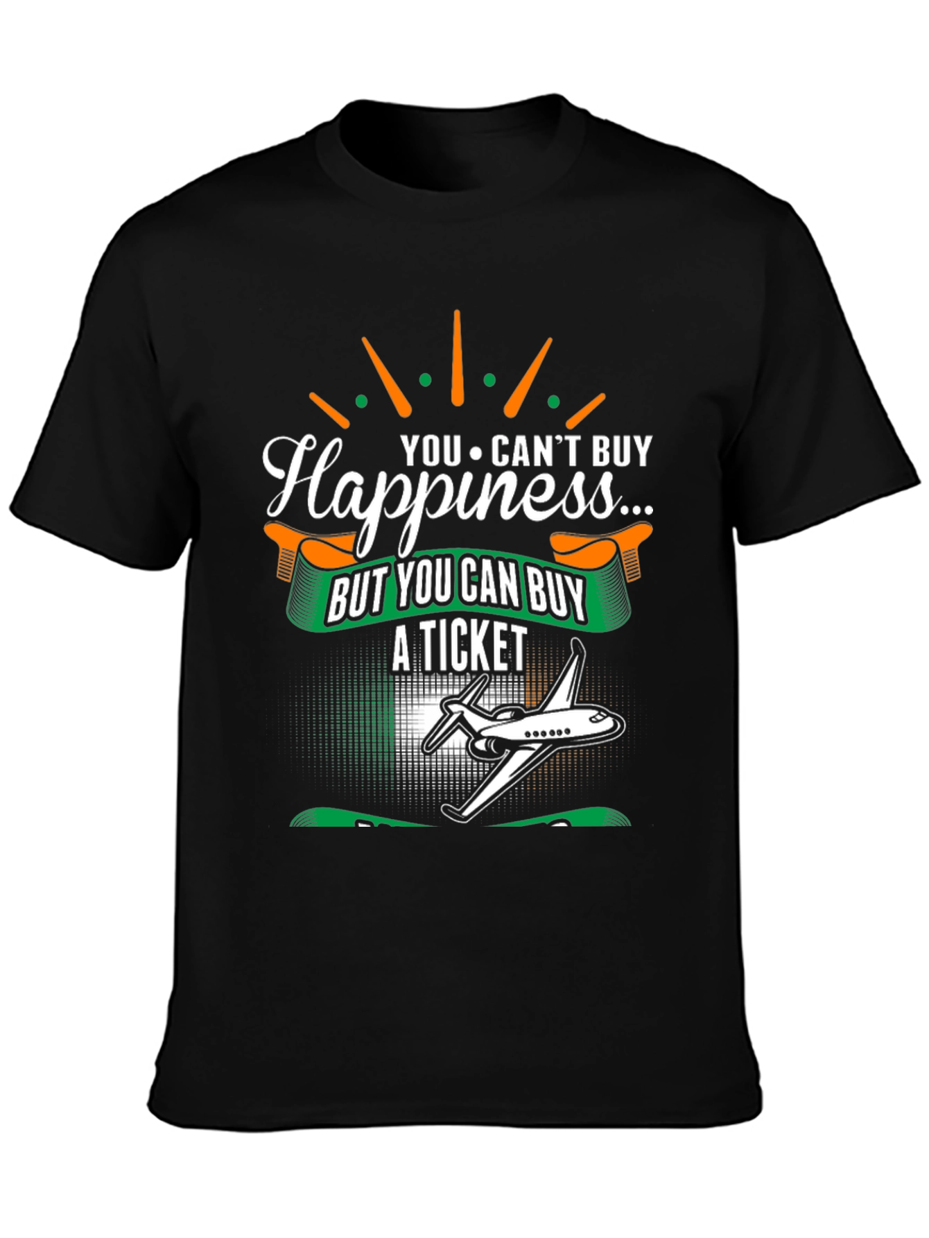 Happiness Ticket T-Shirt - Travel Shirt